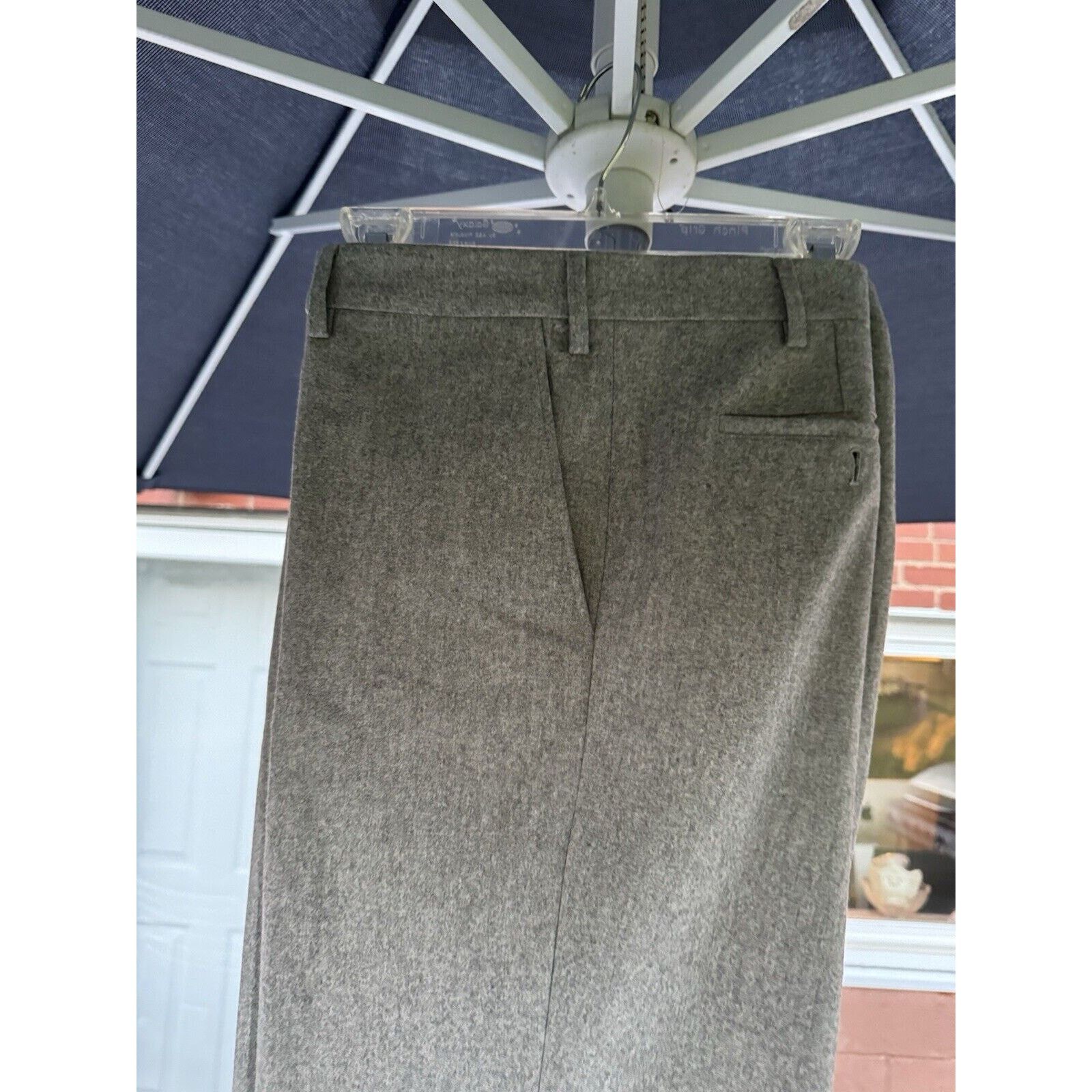 Loro Piana Loro Piana Trousers Wool Flannel Tweed Gray 58/28 Ins Pants Size US 42 / EU 58 - 5 Thumbnail