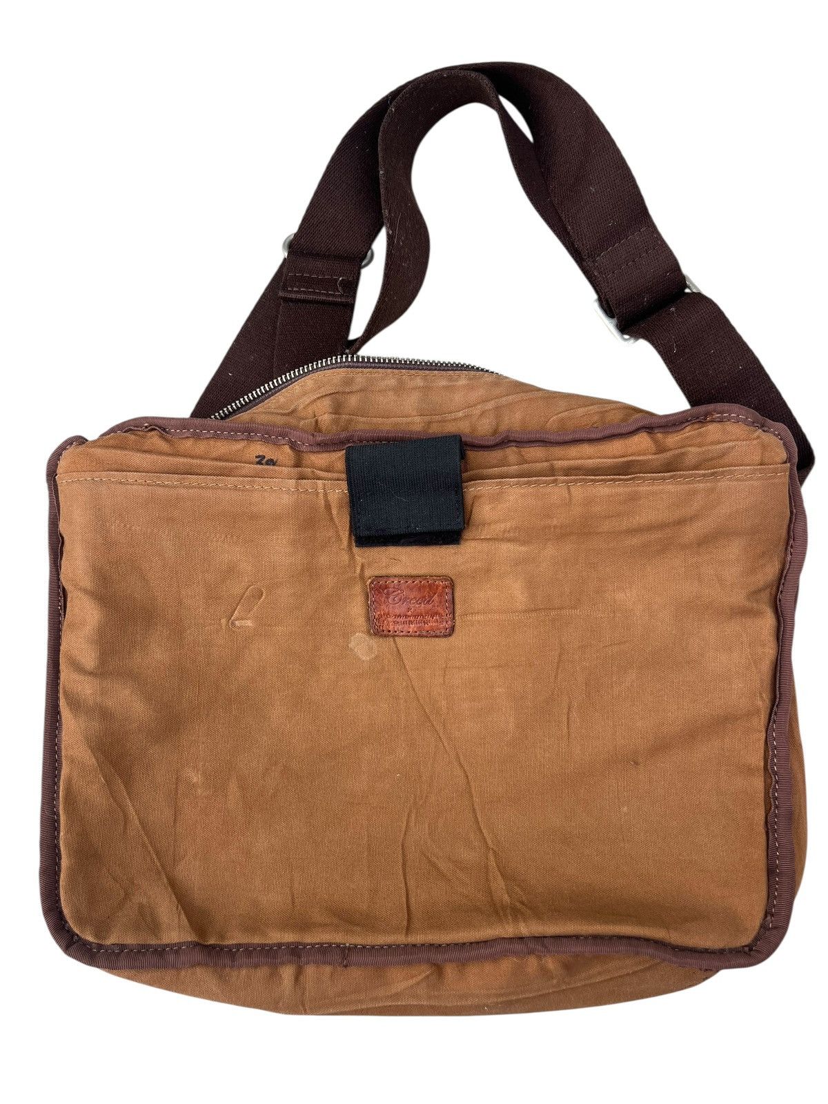 Leather Patina Brown Leather Bag Creed Japan Size ONE SIZE - 20 Thumbnail