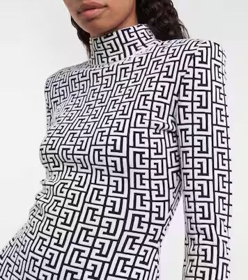 Balmain o1w1db10624 Sweater in Black Size XXS / US 00 / IT 34 - 2 Thumbnail
