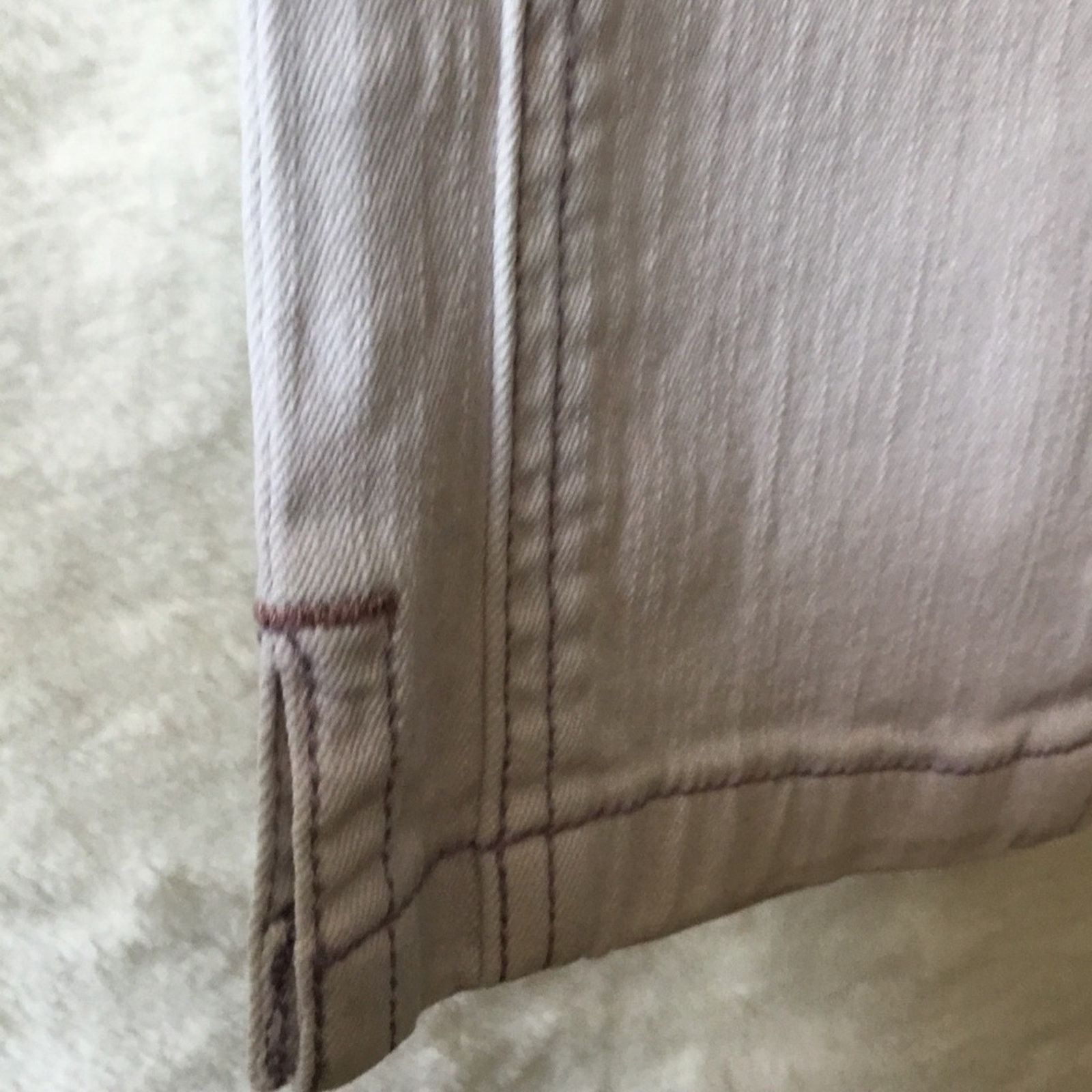 Pilcro and the Letterpress Lavender-Gray Fit/Stet Jeans