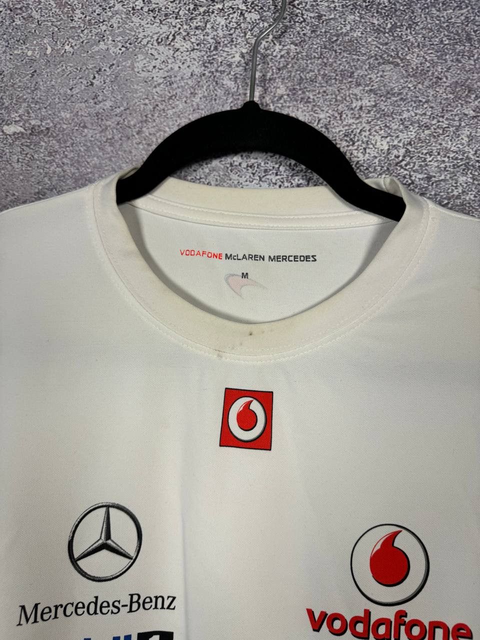 Malcolm McLaren McLaren Vodafone Mercedes F1 Team Jersey Medium Size US M / EU 48-50 / 2 - 8 Thumbnail