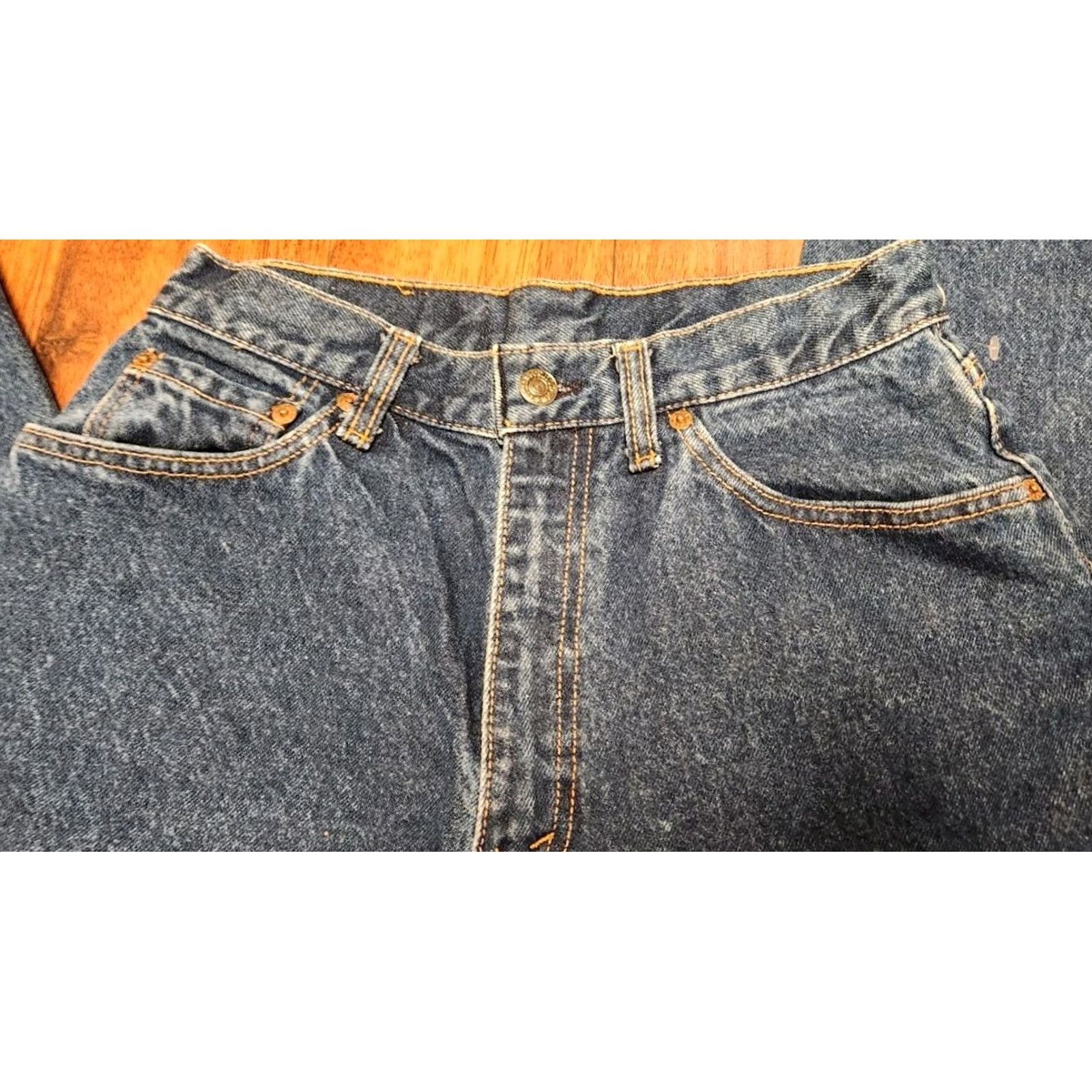 Levi's VINTAGE Levi's 505 Jeans Women 12 Denim 26x30 USA Made Mom Retro 80s 90s City Bohemian Grunge Fashion Pants Womens Size 34" / US 12 / IT 48 - 7 Thumbnail
