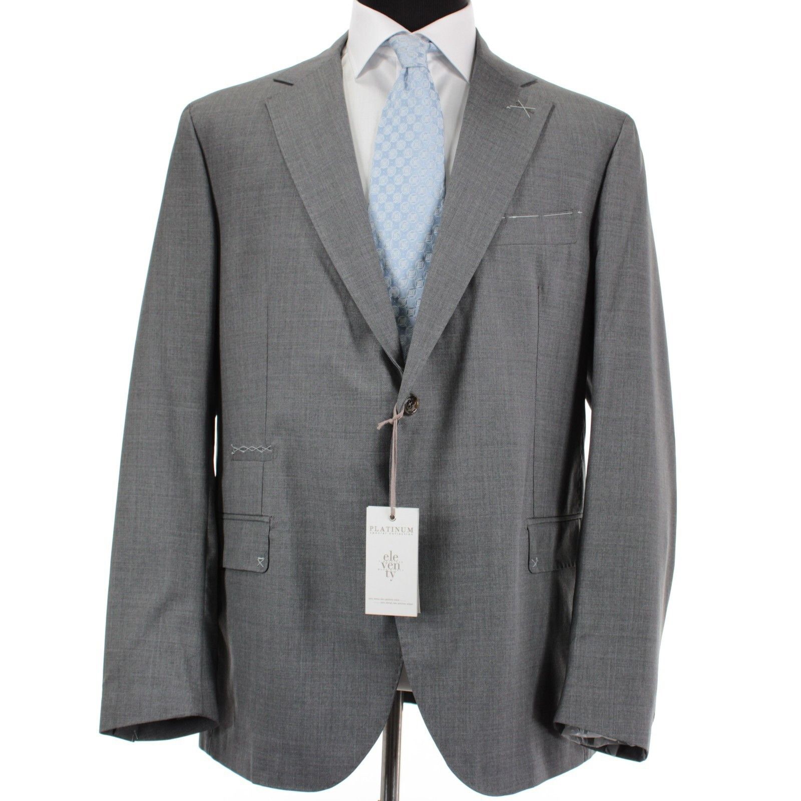 Eleventy New with tags Sport Coat Size 48 US in Gray