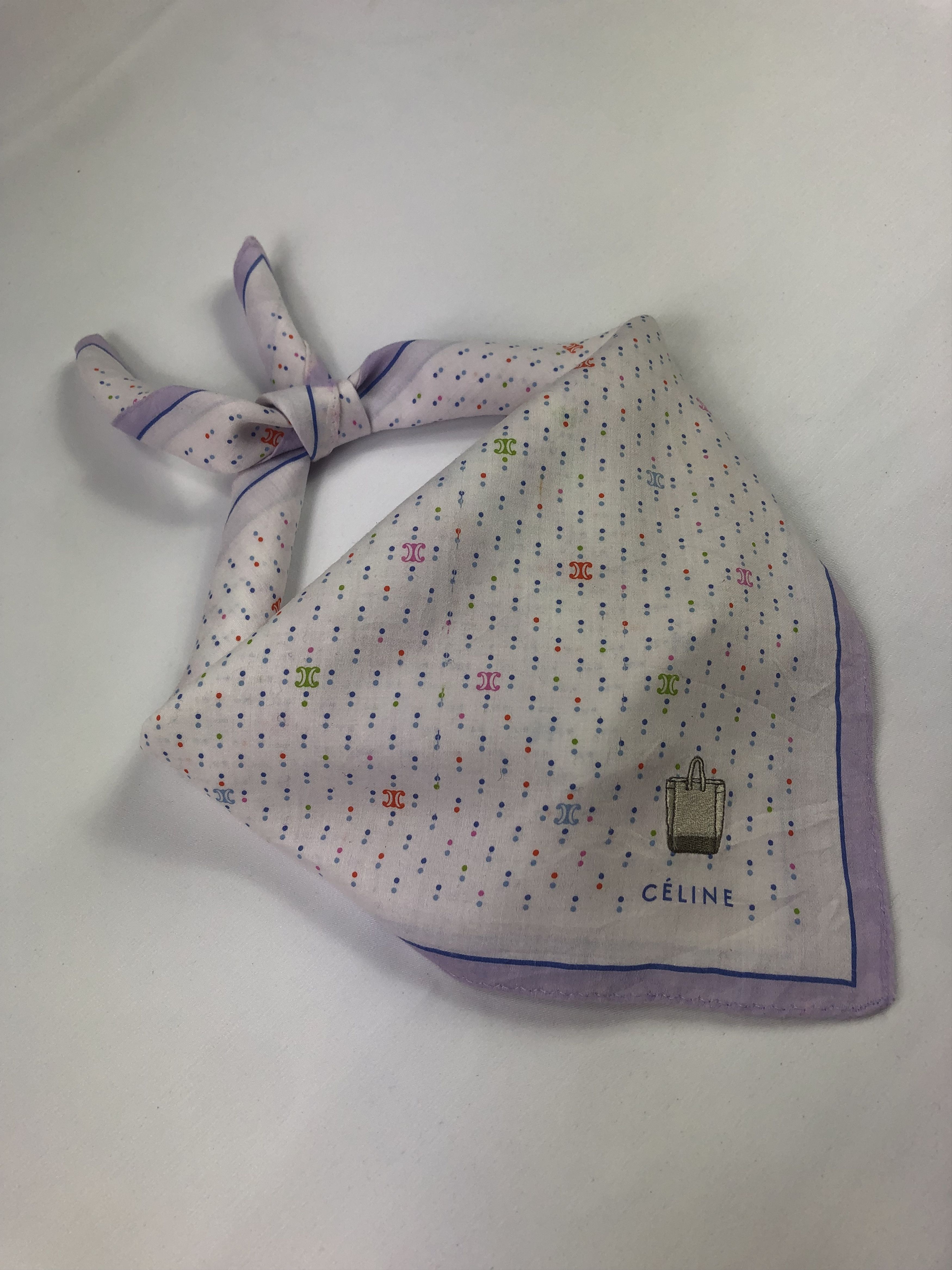 Celine Celine Handkerchief / Bandana / Neckerchief Size ONE SIZE - 2 Thumbnail