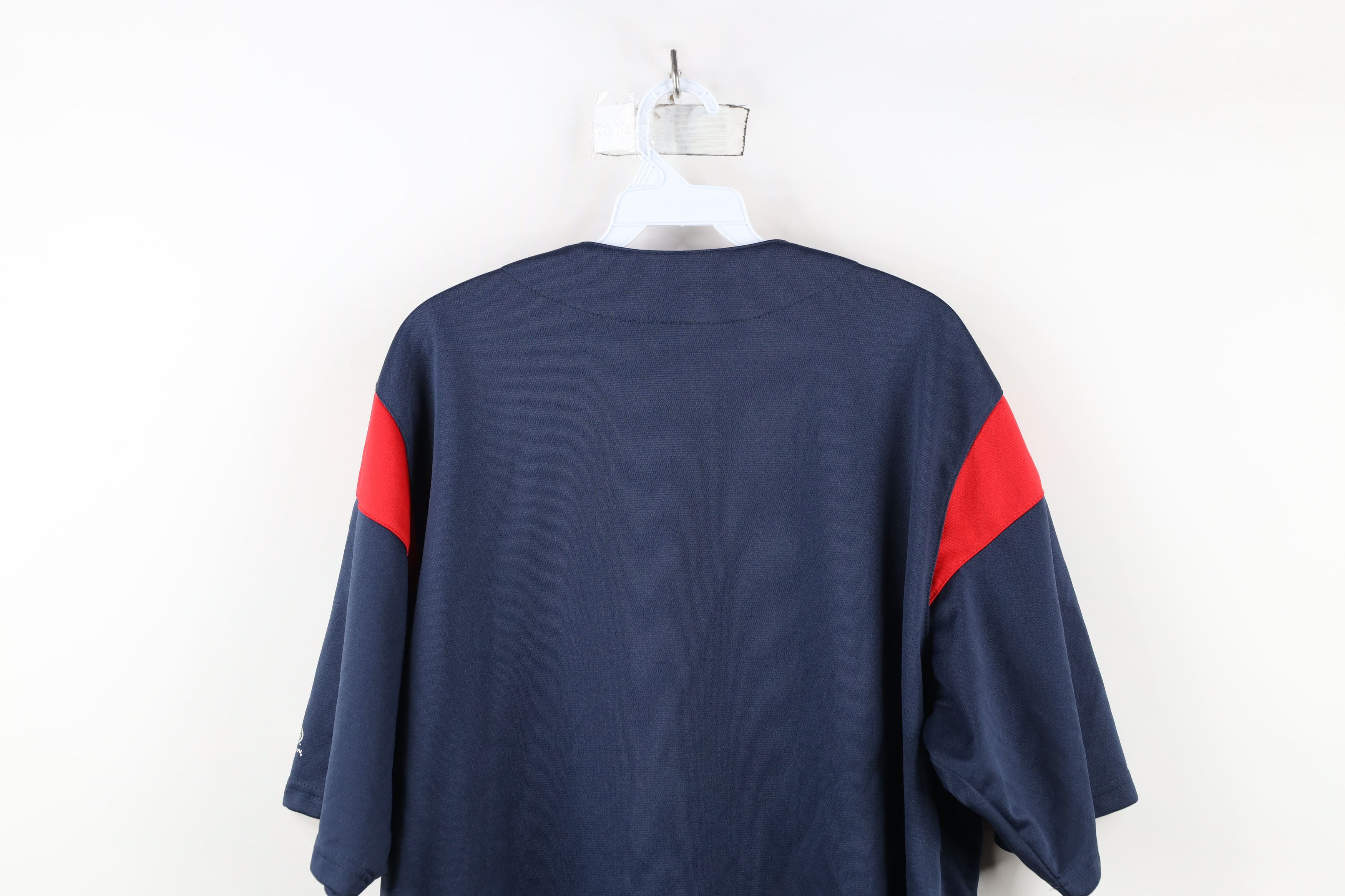 Vintage Vintage Y2K Cleveland Indians Baseball Jersey Blue Polyester Size US XL / EU 56 / 4 - 12 Thumbnail