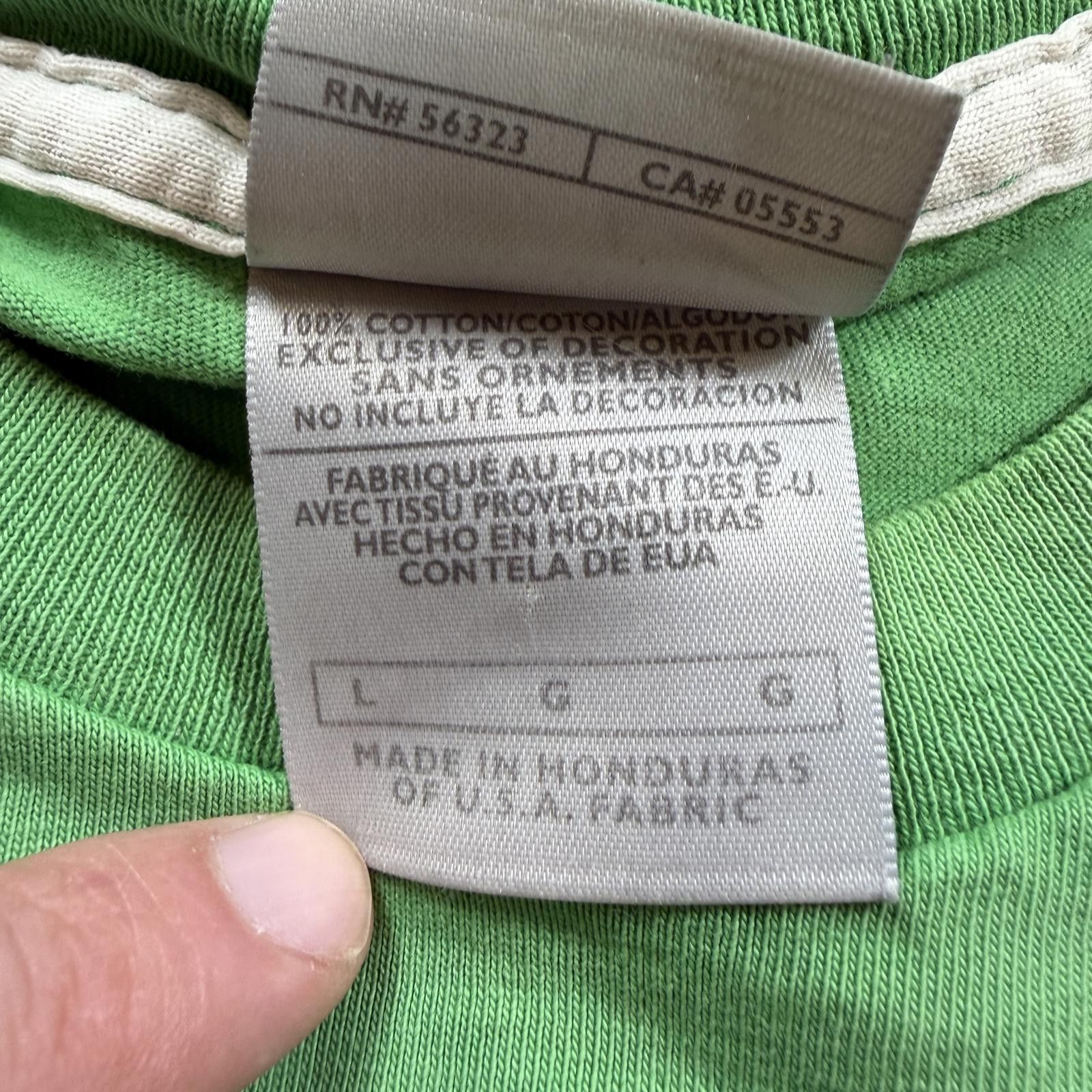 Nike Vintage Y2K Nike Mini Swoosh Green T Shirt Mens L Logo Tee Size US L / EU 52-54 / 3 - 5 Thumbnail
