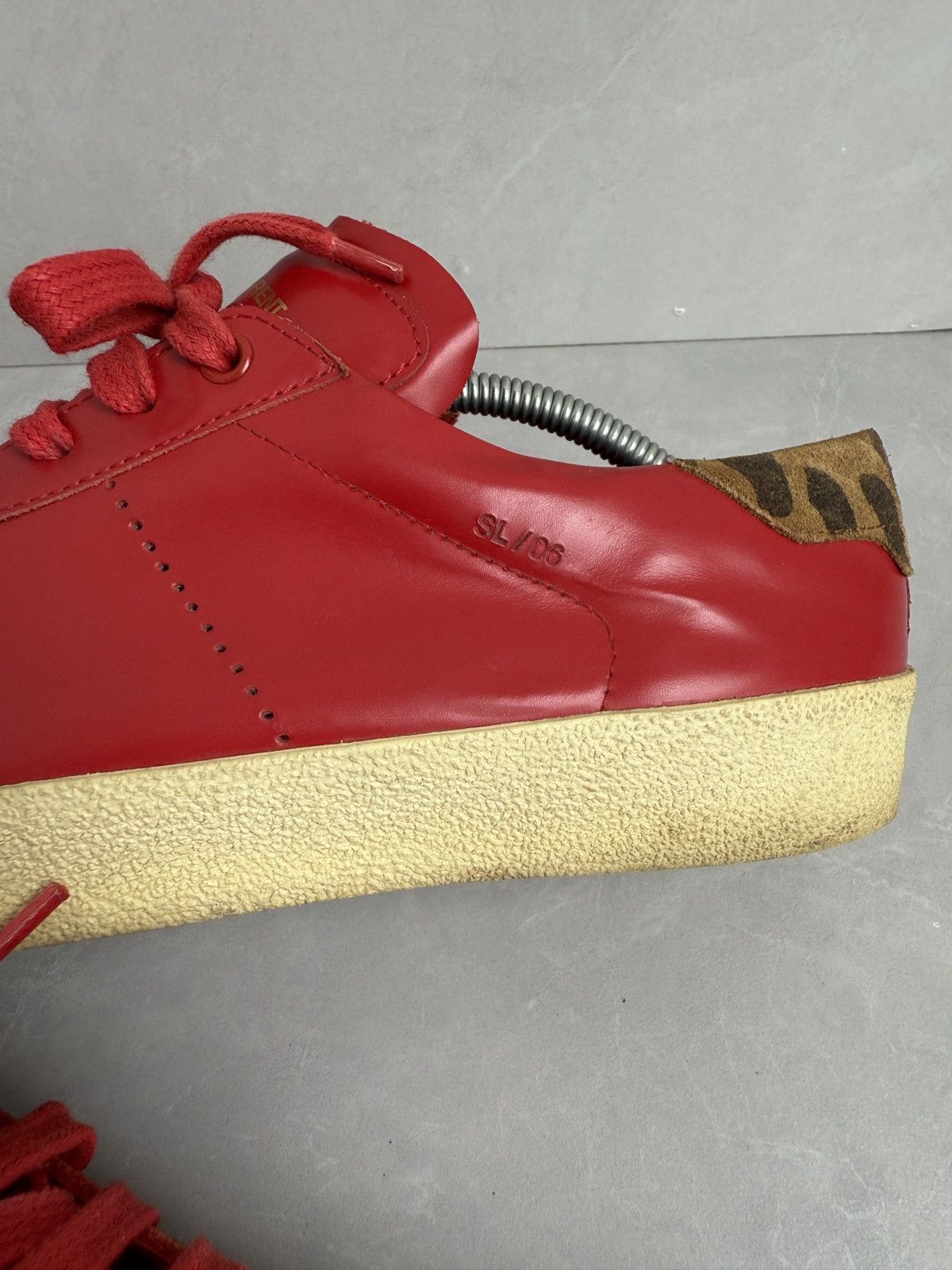 Saint Laurent Paris 🔥hedi slimane Court classic trainers Size US 8 / EU 41 - 6 Thumbnail