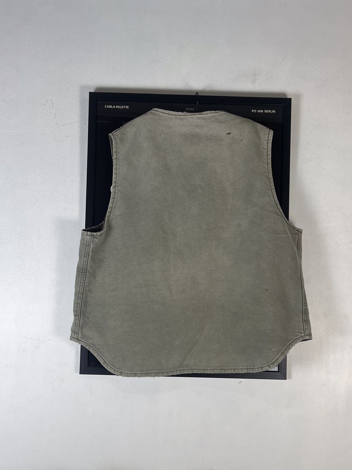 Carhartt 90s vintage united garment carhartt sherpa vest Size US L / EU 52-54 / 3 - 5 Thumbnail