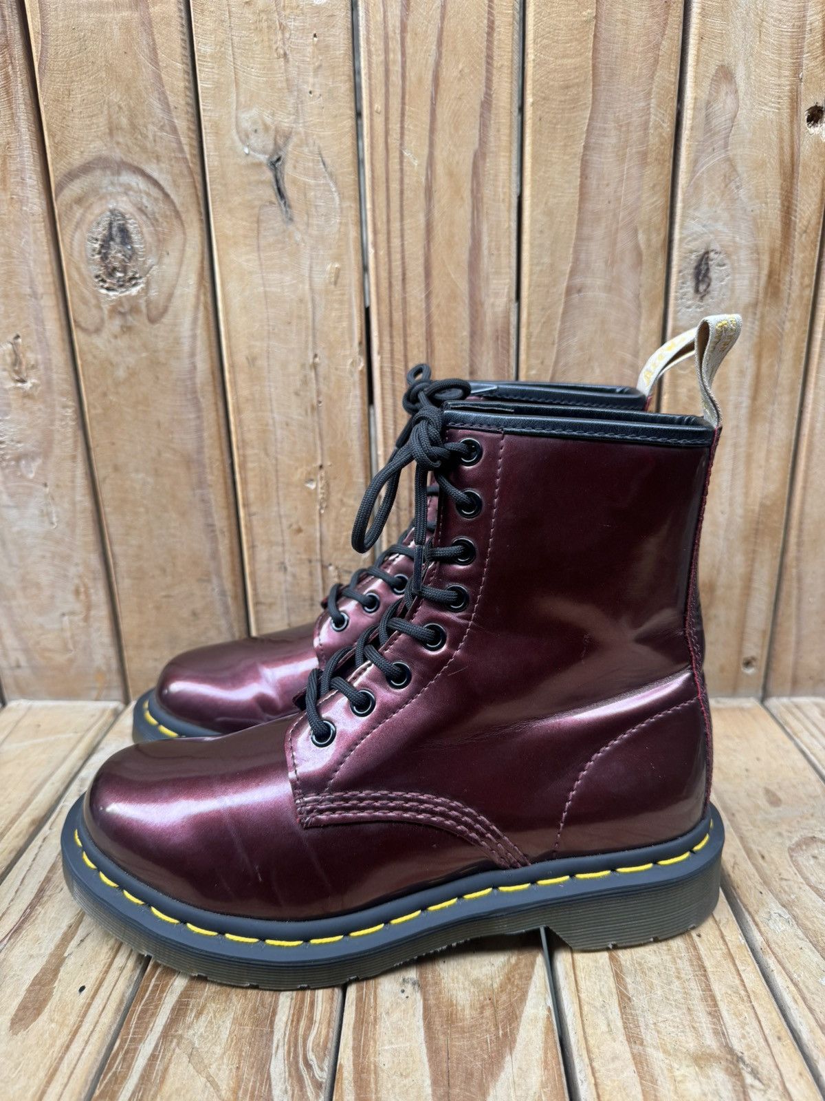 Dr. Martens Dr.Martens 1460 vegan chrome women Lace up Boots US 6 UK 4 Size US 7 / IT 37 - 7 Thumbnail