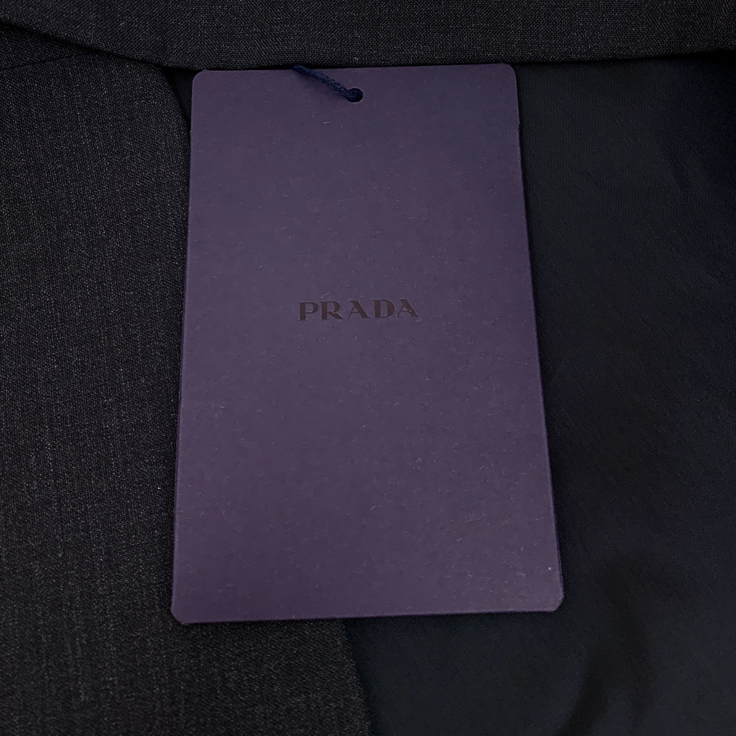 Prada Prada Dress Wool Sleeveless Black Slip (Size XS) Size XS / US 0-2 / IT 36-38 - 3 Thumbnail