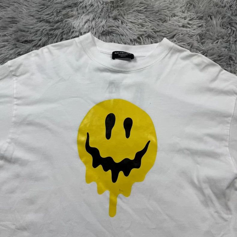 Balenciaga Balenciaga Dissolve smiling face white Size US S / EU 44-46 / 1 - 3 Thumbnail