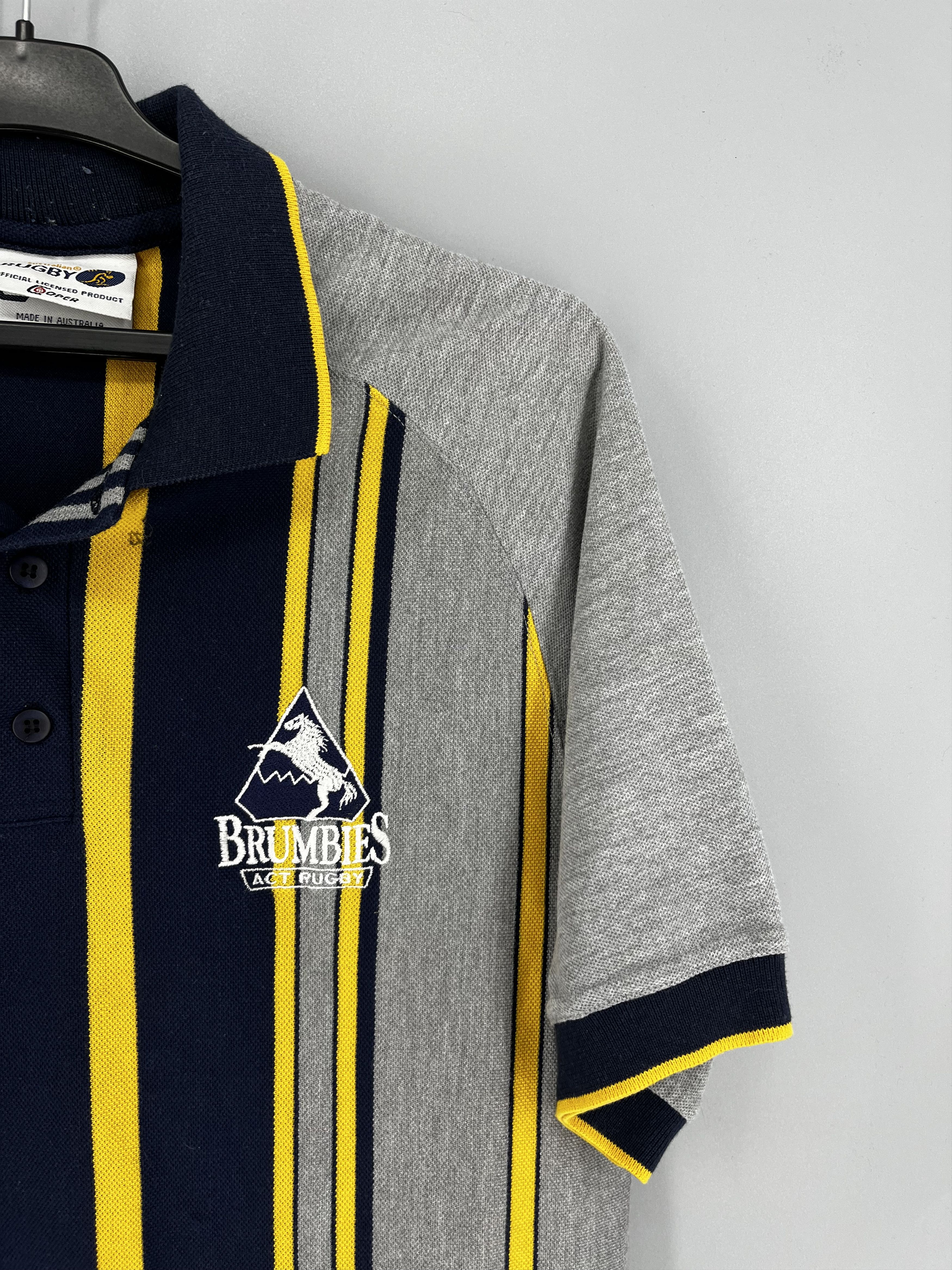 Other Vintage Coopers ACT Brumbies Licensed Super 12 Polo Shirt Size US M / EU 48-50 / 2 - 8 Thumbnail