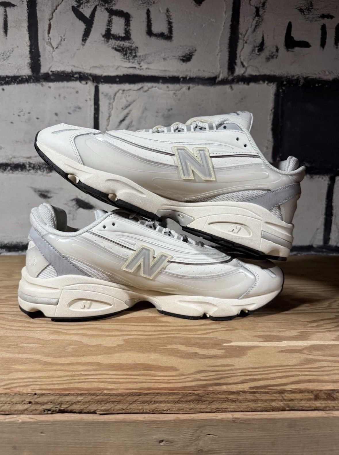 Aime Leon Dore × New Balance New Balance 1000 Aime Leon Dore White M1000AC1 Mens Size 13 Size US 13 / EU 46 - 8 Thumbnail