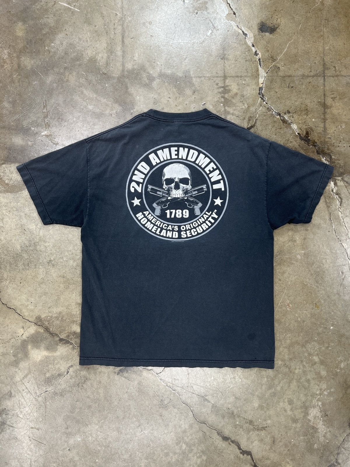 Vintage Vintage 2nd Amendment Homeland Security Tee XL Size US XL / EU 56 / 4 - 5 Thumbnail