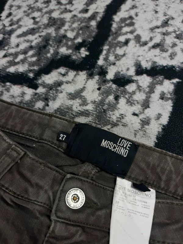 Moschino Moschino jeans brown logo 27 Size 27" / US 4 / IT 40 - 6 Thumbnail