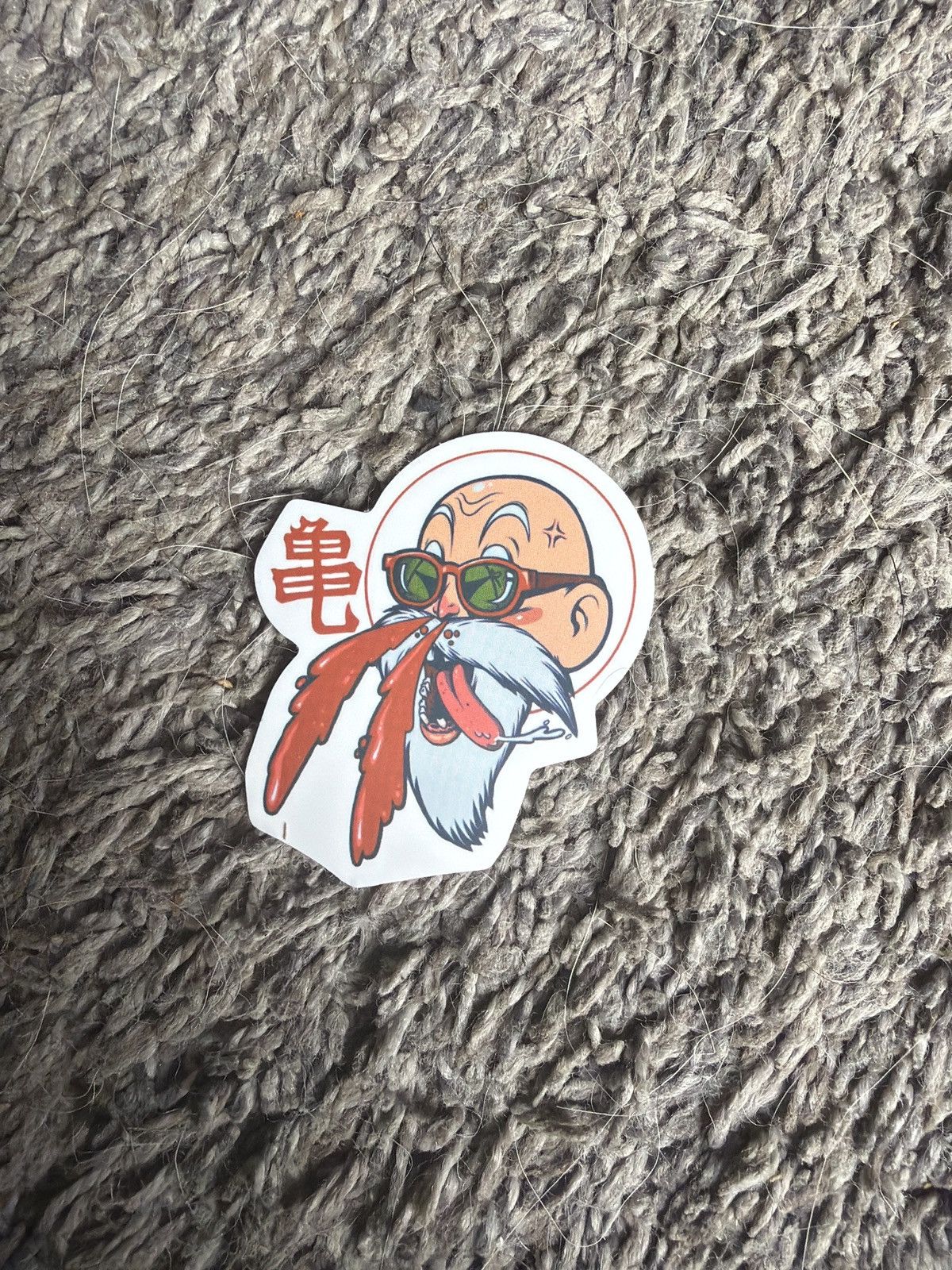 Hypebeast Dragon Ball Master Roshi Sticker Size ONE SIZE - 1 Thumbnail