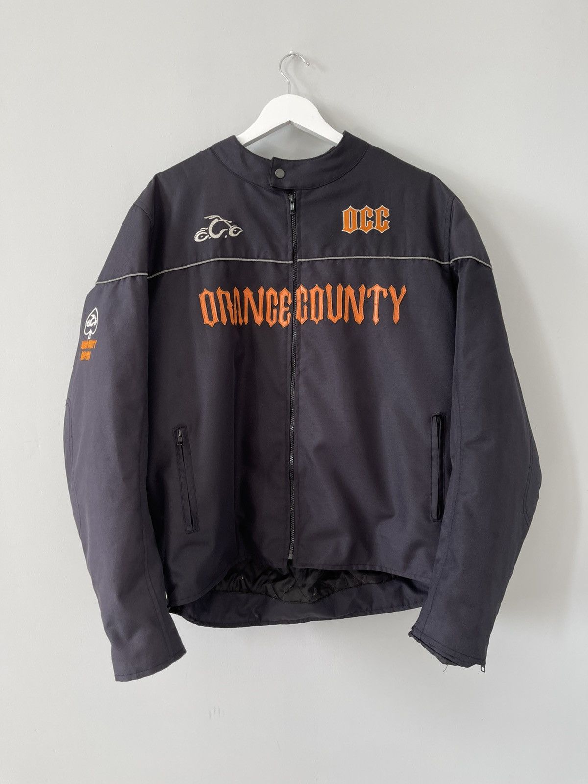 Vintage Vintage Orange County Choppers Armored Motorcycle Jacket Size US XL / EU 56 / 4 - 1 Thumbnail