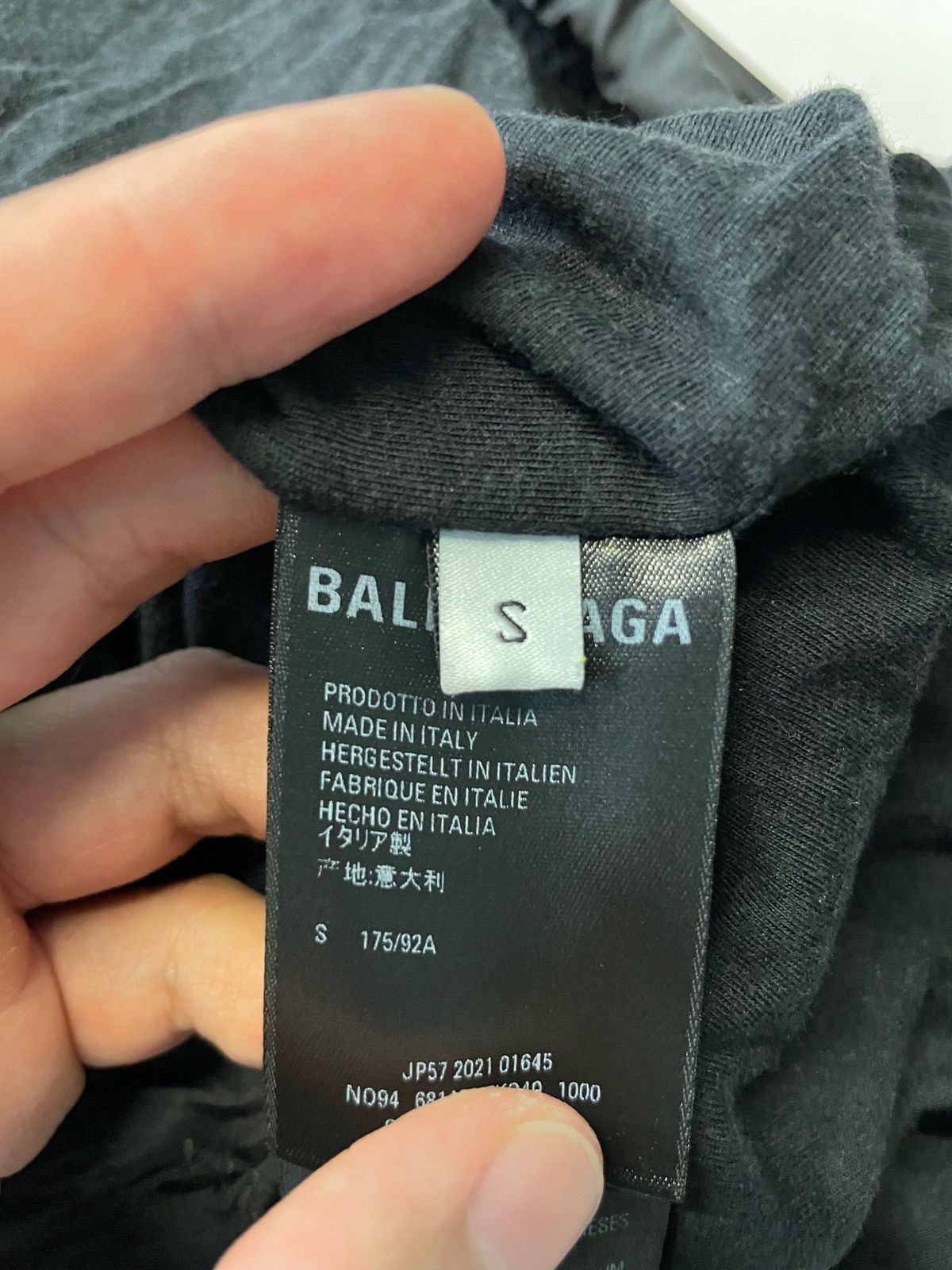 Balenciaga Balenciaga Monogram Prints Logo Hooded Jacket Size US S / EU 44-46 / 1 - 16 Thumbnail