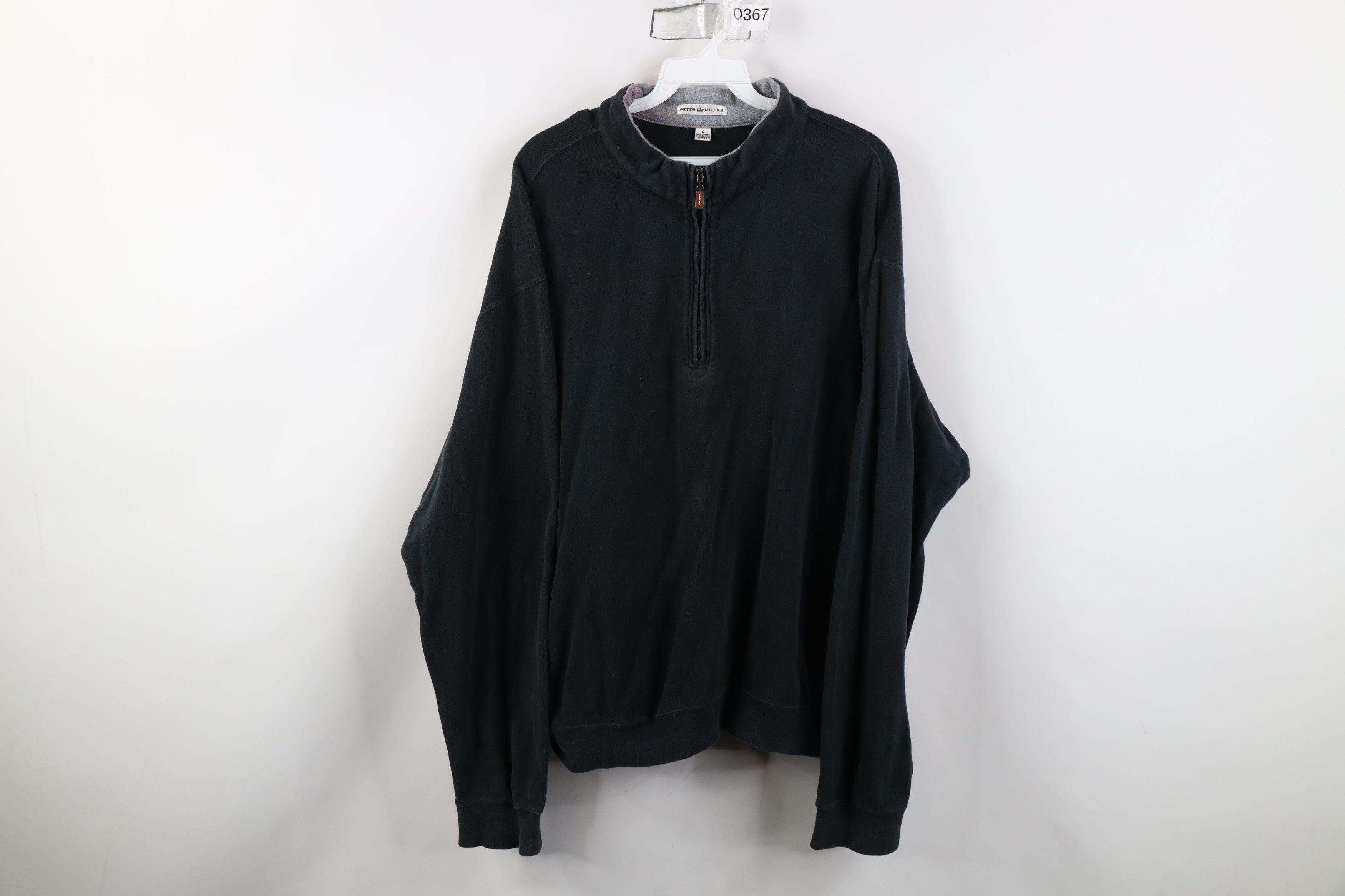 Peter Millar Vintage Y2K Peter Millar Blank Half Zip Pullover Sweater Size US L / EU 52-54 / 3 - 1 Thumbnail