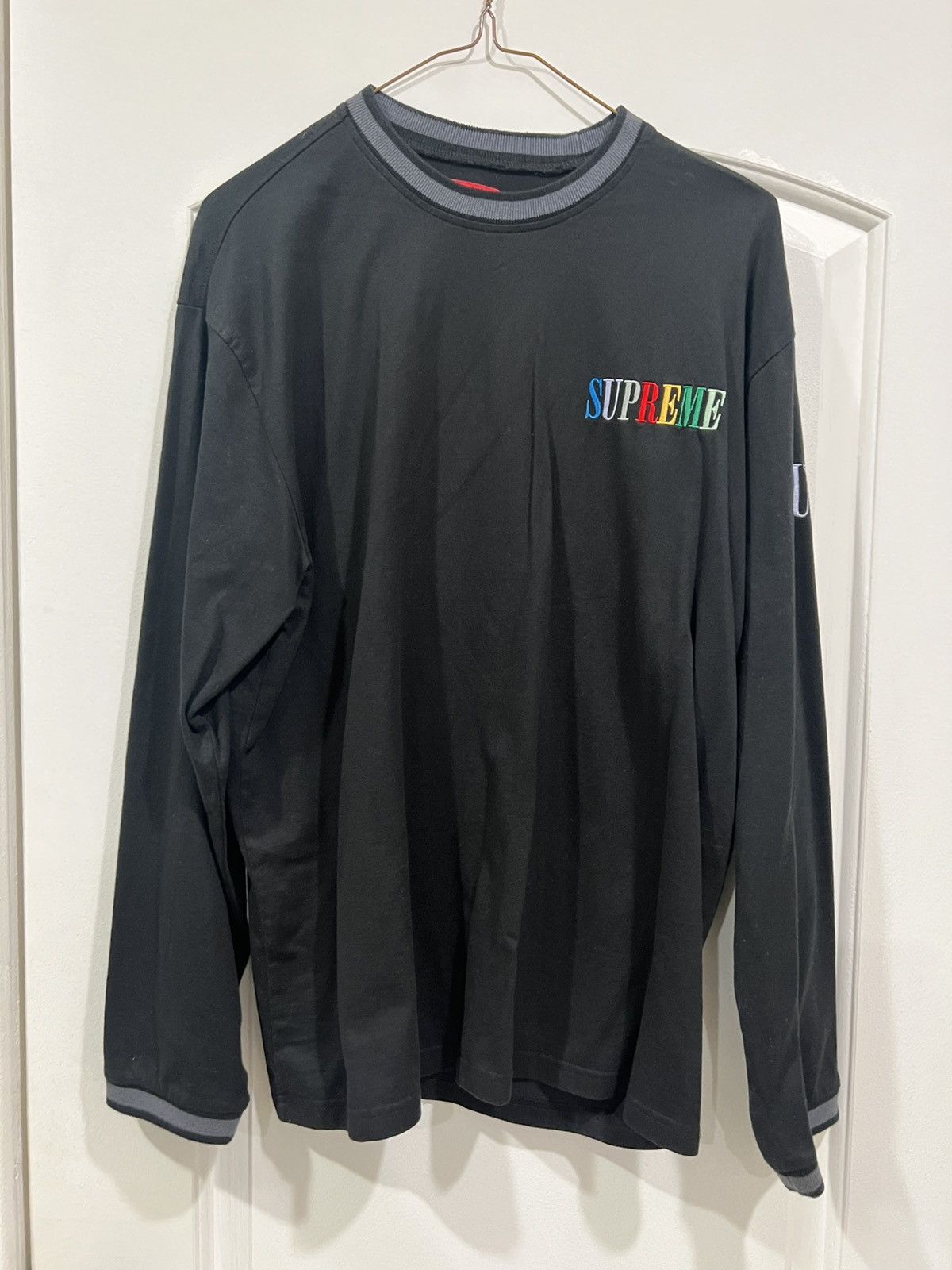 Supreme Supreme FW20 Multi Color Logo Long Sleve T-Shirt Size US S / EU 44-46 / 1 - 1 Thumbnail