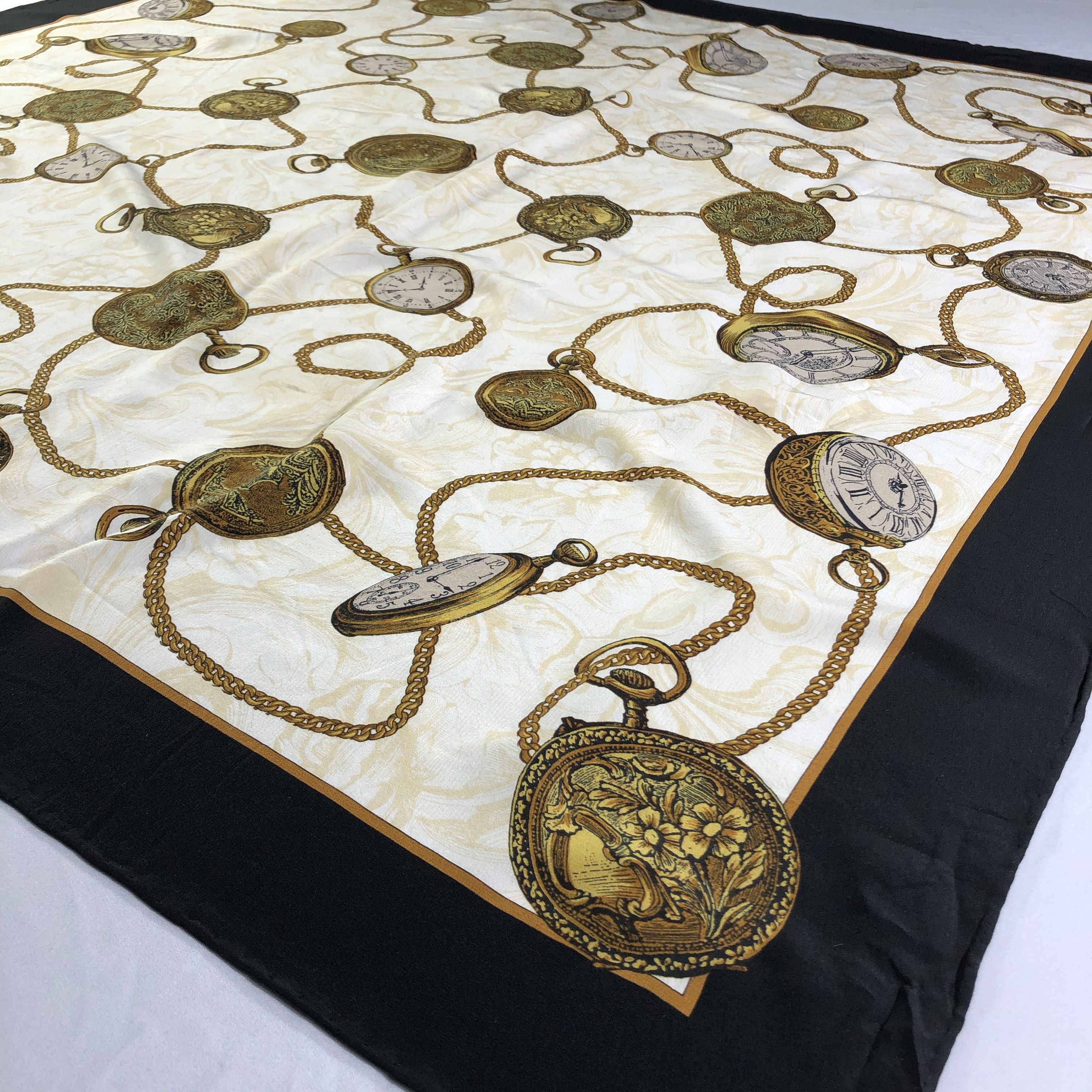 Vintage Vintage Silk scarf Size ONE SIZE - 4 Thumbnail