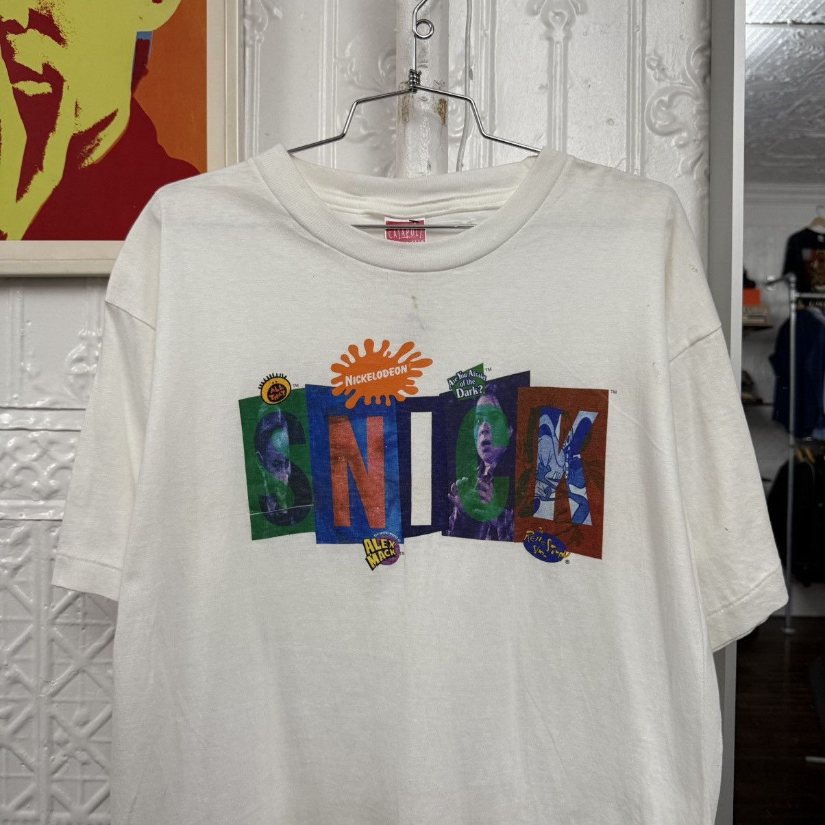 Other vintage 1990s nickelodeon snick graphic cartoon tshirt Size US L / EU 52-54 / 3 - 2 Thumbnail