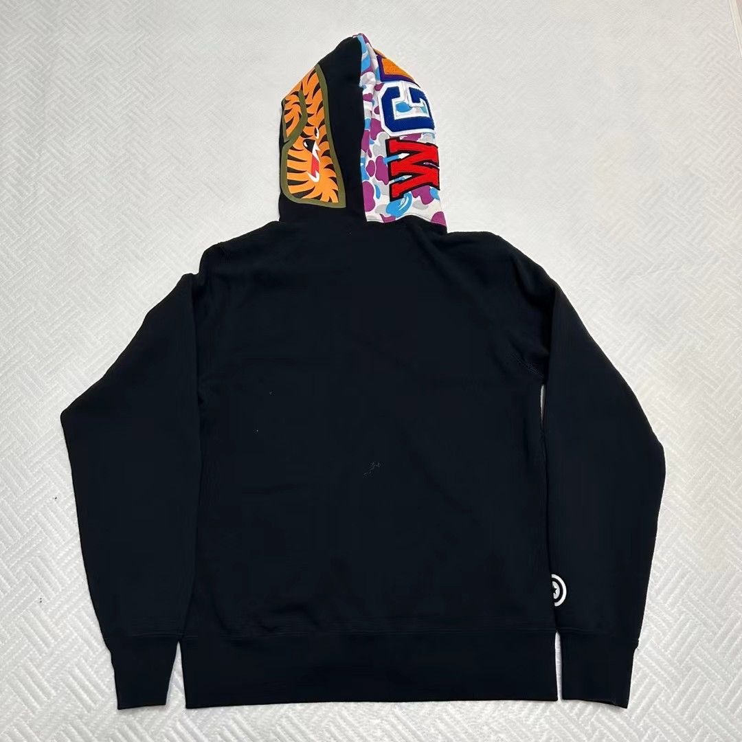 Bape BAPE YOKOHAMA CAMO SHARK FULL ZIP HOODIE Size US L / EU 52-54 / 3 - 7 Thumbnail