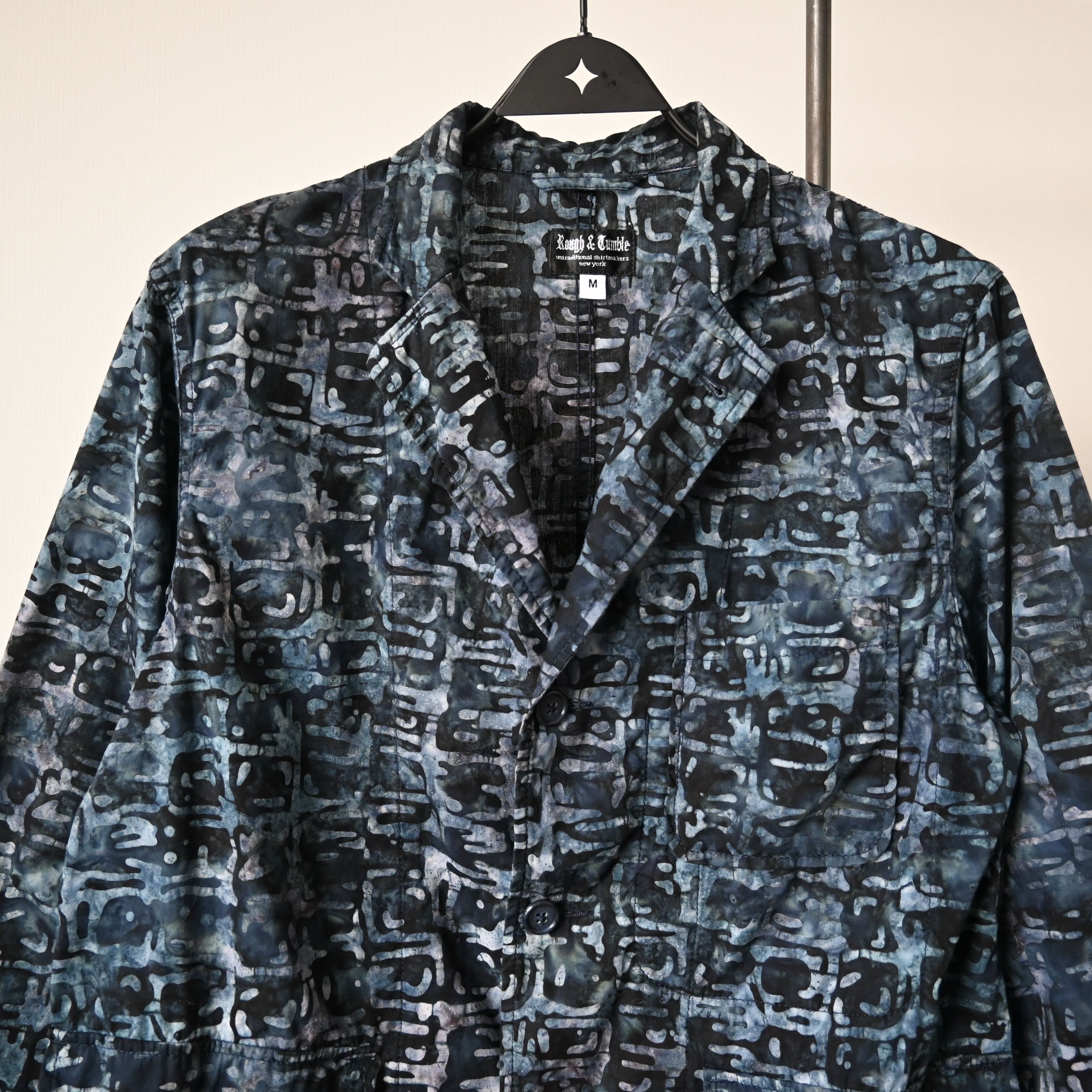 Rough & Tumble Rough & Tumble for Nepenthes batik tailored shirt jacket Size US S / EU 44-46 / 1 - 5 Thumbnail
