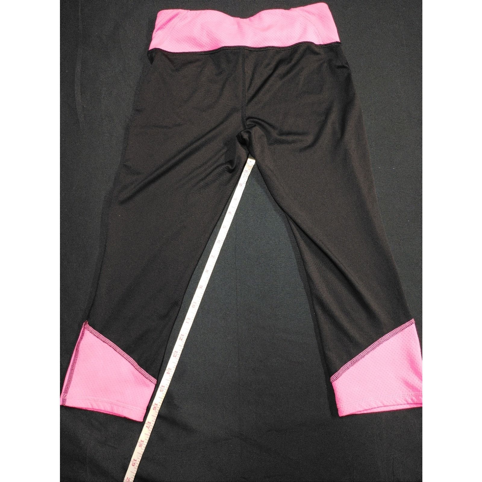 TRUKFIT Women’s Black & Pink Performance Leggings Size 23" - 6 Thumbnail