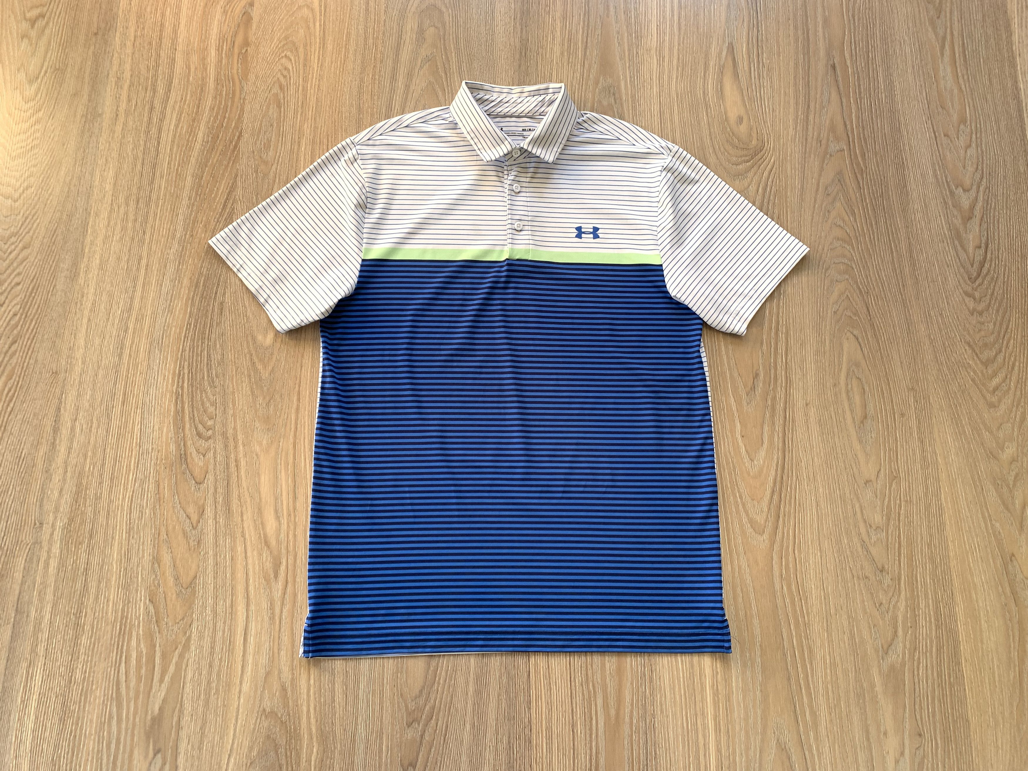 Under Armour Under Armour Stripe Sport Polo T-Shirt Size US M / EU 48-50 / 2 - 1 Thumbnail