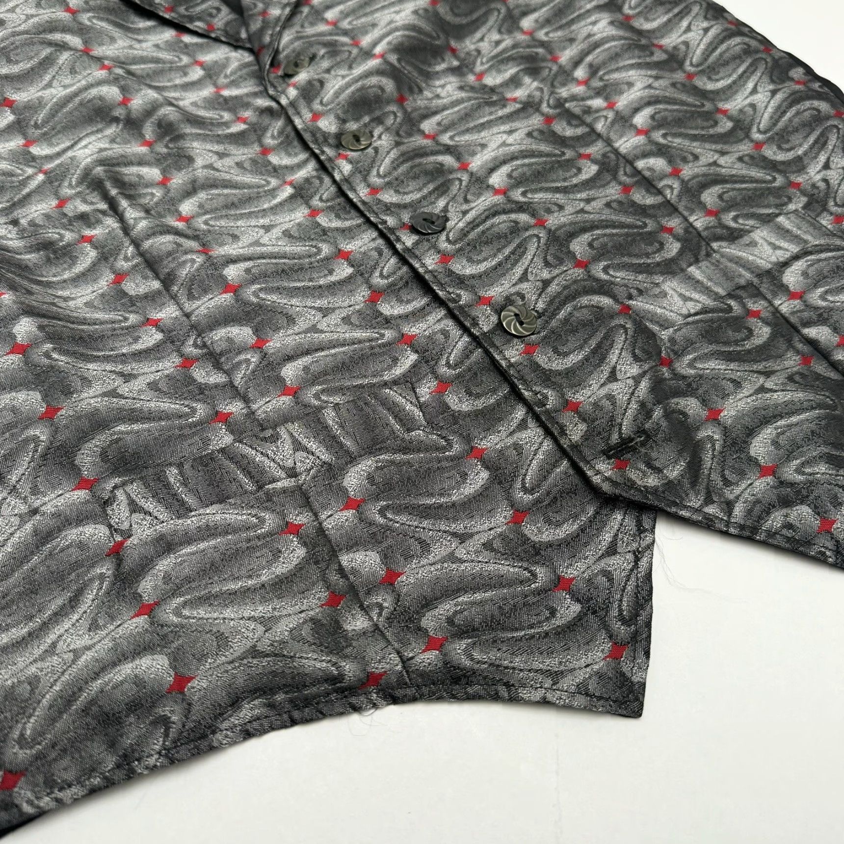 Vintage VINTAGE Wah Maker Frontier Clothing Western Vest Mens M Geometric Gray USA vest Mens M Wahmaker Western Vest Grey Geometric Vintage USA Size US M / EU 48-50 / 2 - 4 Thumbnail