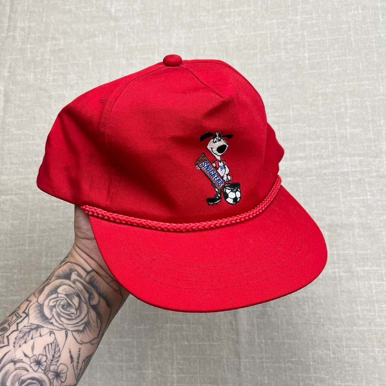 Vintage Vintage 1994 Snickers World Cup Snapback Size ONE SIZE - 1 Thumbnail