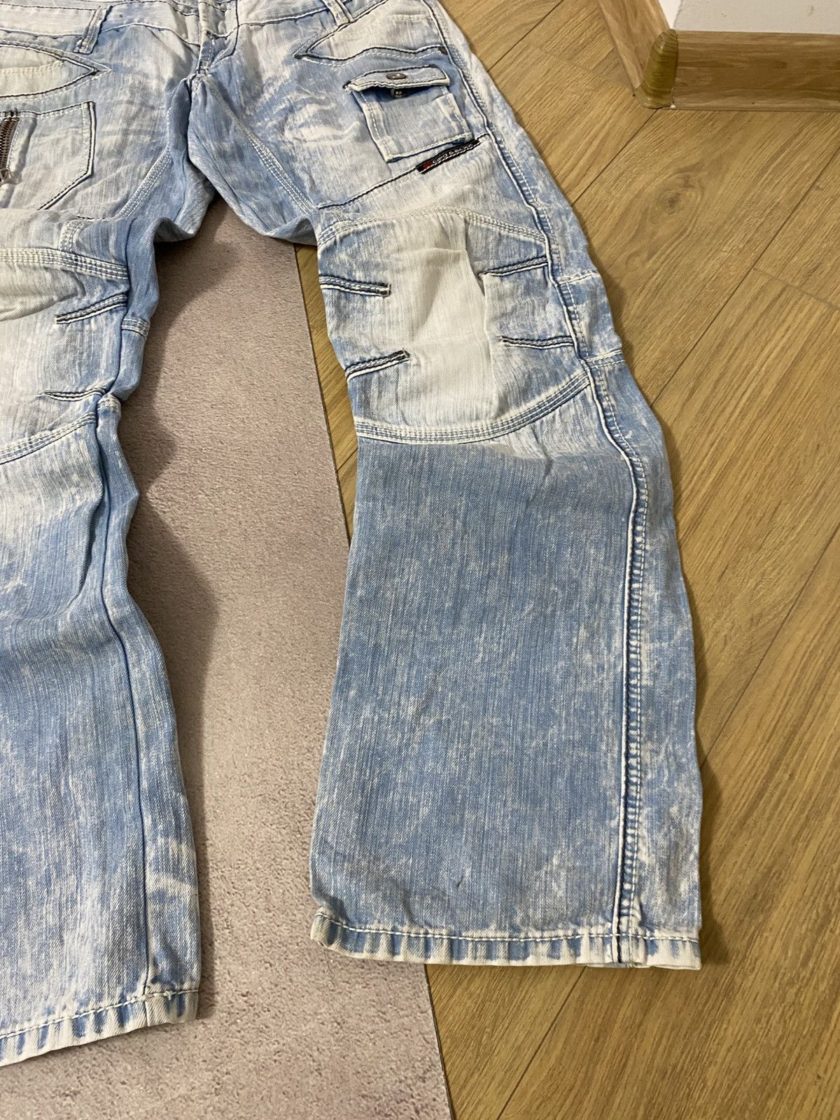 Japanese Brand Japanese Baggy Tornado Mart style y2k Pants Jeans Size US 32 / EU 48 - 4 Thumbnail