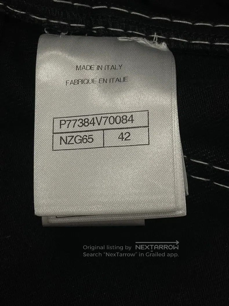 Chanel Chanel 24N black white-edged double C jeans Size 27" / US 4 / IT 40 - 5 Thumbnail