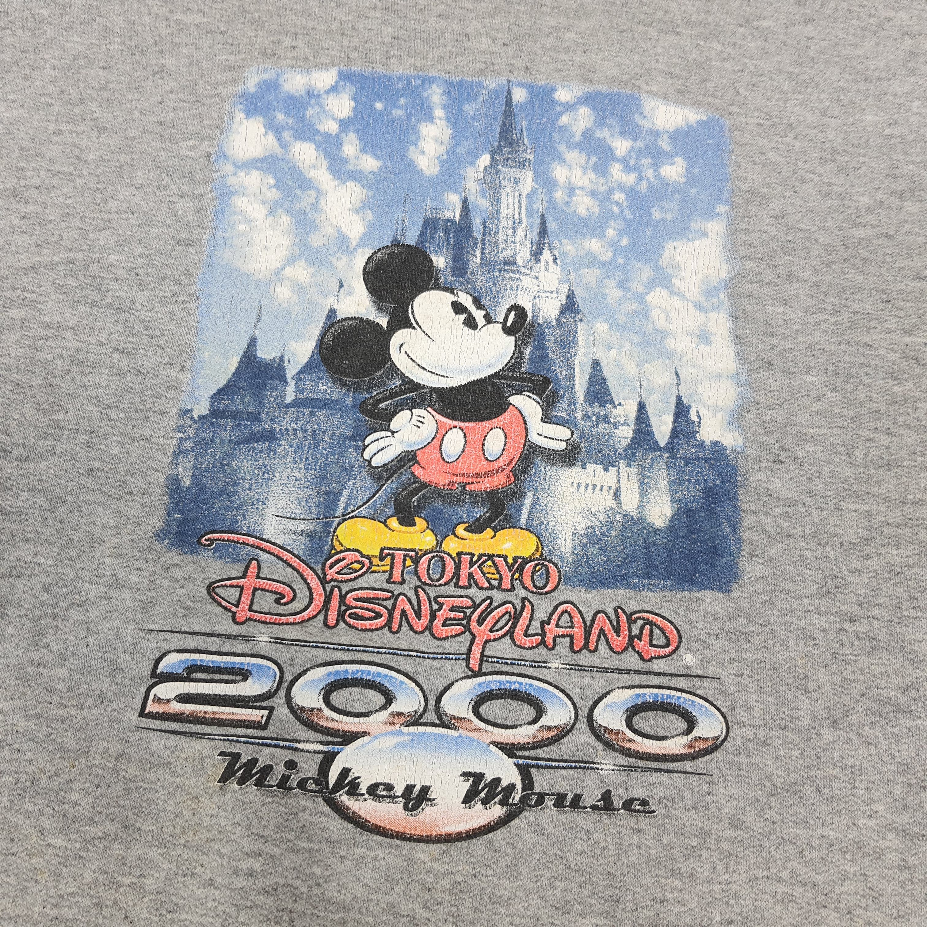 Disney × Mickey Mouse × Vintage Vintage Tokyo Disneyland Mickey Mouse Sweatshirts Size US M / EU 48-50 / 2 - 2 Thumbnail