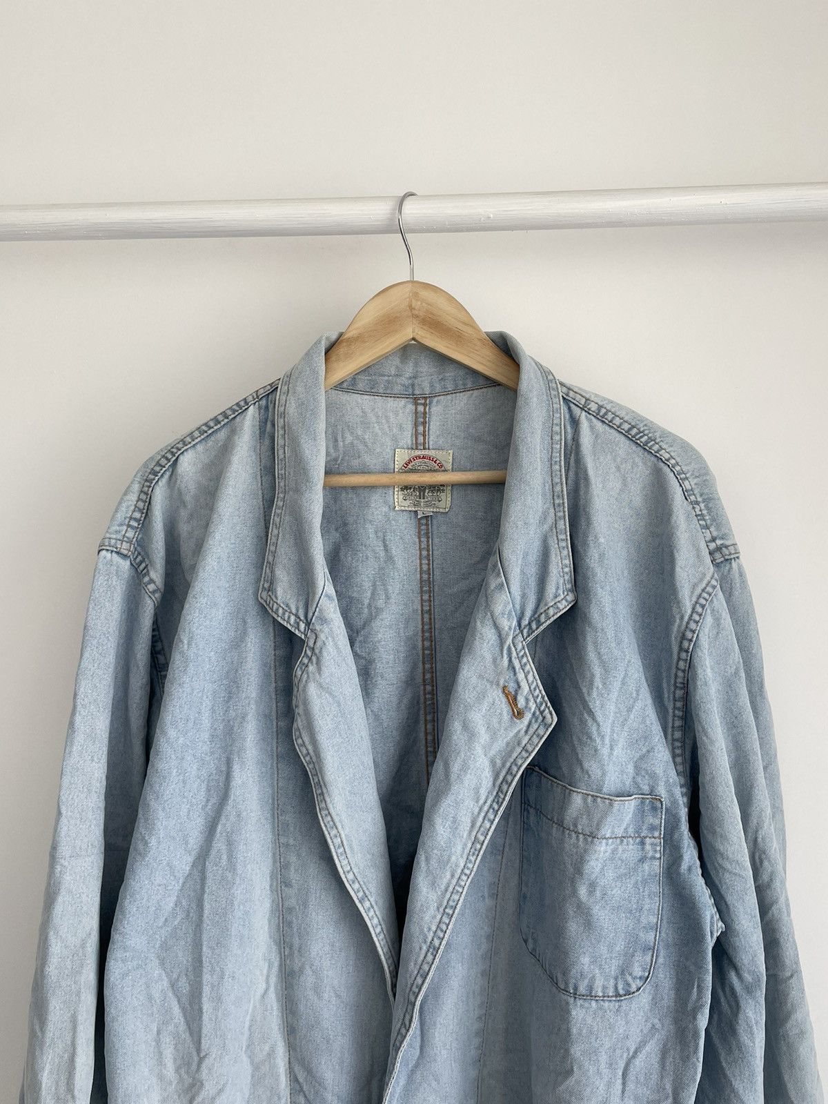 Levi's × Levi's Made & Crafted × Levi's Vintage Clothing Archival Vintage Levis Denim Jacket Size US L / EU 52-54 / 3 - 3 Thumbnail