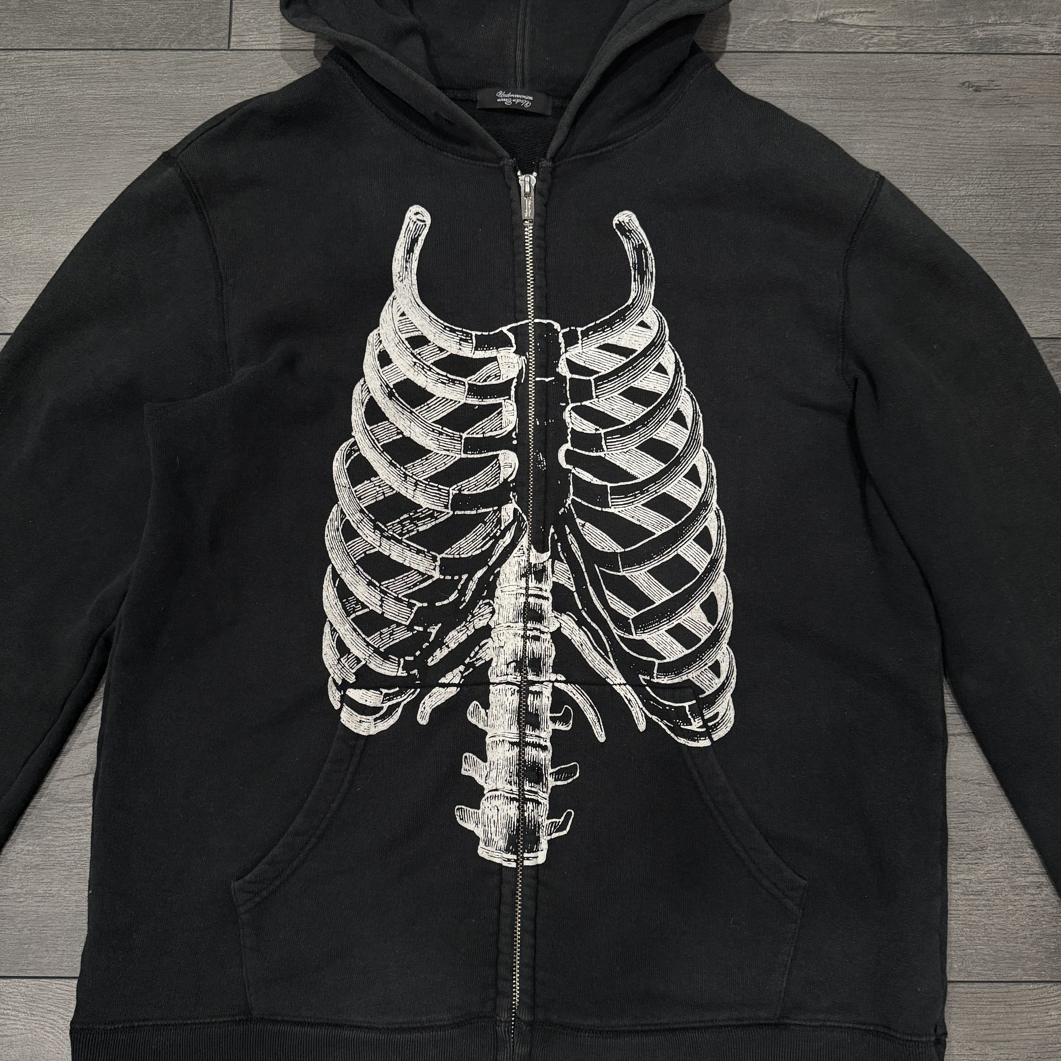 Jun Takahashi Undercover FW13 "Bone" Anatomicouture Zip Size US XL / EU 56 / 4 - 2 Thumbnail