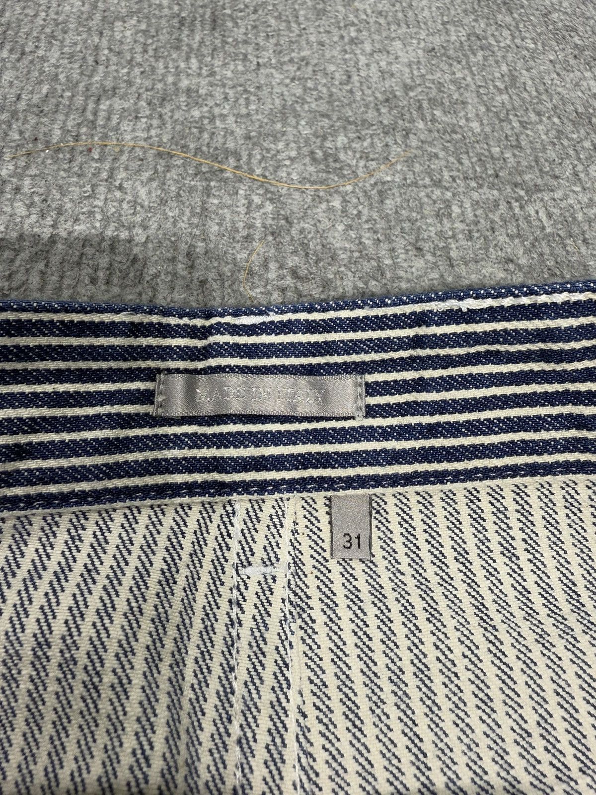 Dior Dior Striped Carpenter Heart CD Embossed Pants Size US 31 - 7 Thumbnail