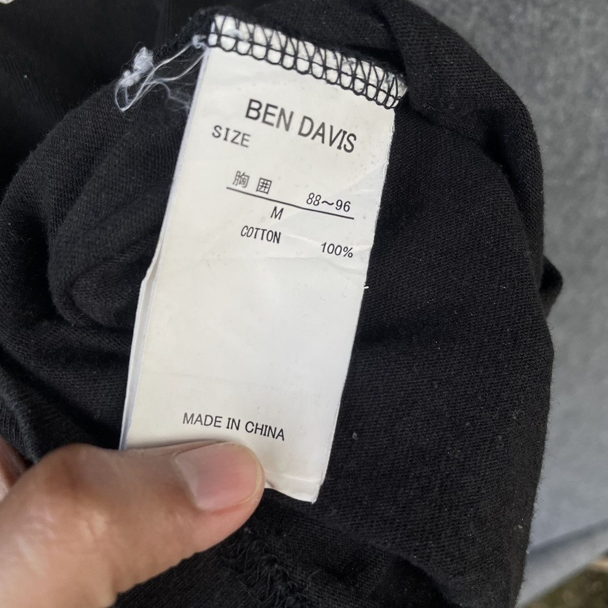 Ben Davis × Vintage Vintage Ben Davis Single Pocket T Shirt Size US M / EU 48-50 / 2 - 5 Thumbnail