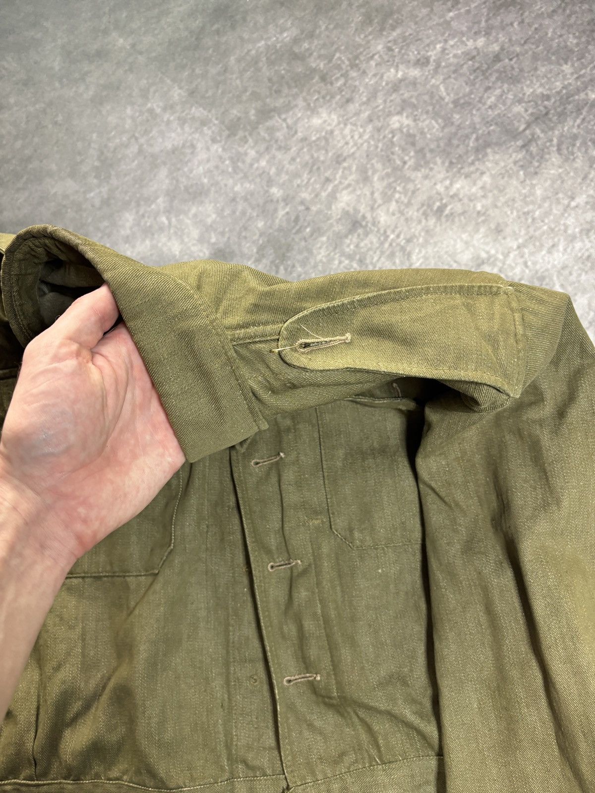 1950s British Army Battledress Jacket WW2 Vintage Short Coat