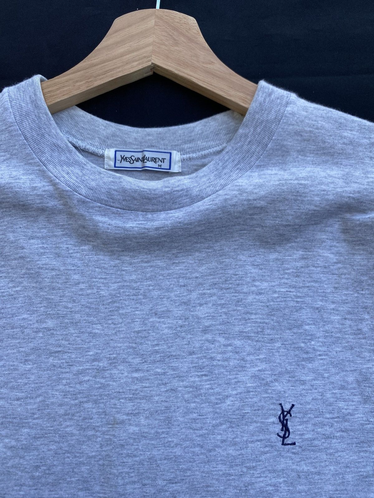 Yves Saint Laurent Rare Vintage Yves Saint Laurent YSL Tshirt Size US S / EU 44-46 / 1 - 1 Thumbnail