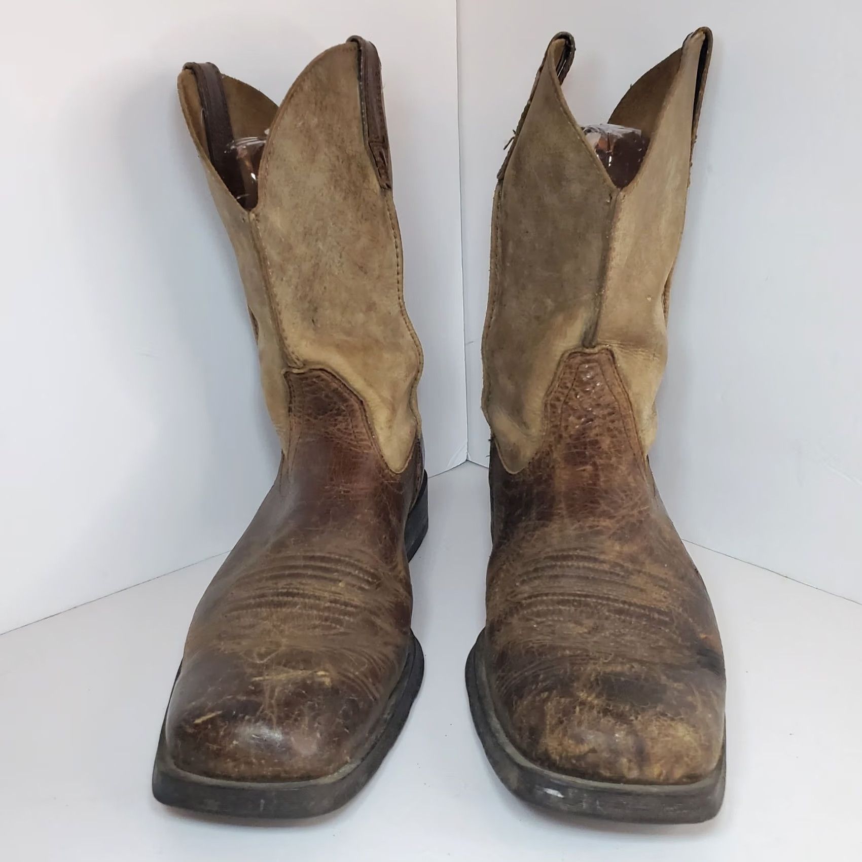 Ariat Ariat Rambler Boot Earth Brown Bomber Square Toe Mens Sz 10 D Western Workwear Size US 10 / EU 43 - 3 Thumbnail