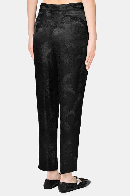 Saint Laurent Paris o1y0126 Dress Pant in Black Size 28" / US 6 / IT 42 - 2 Thumbnail