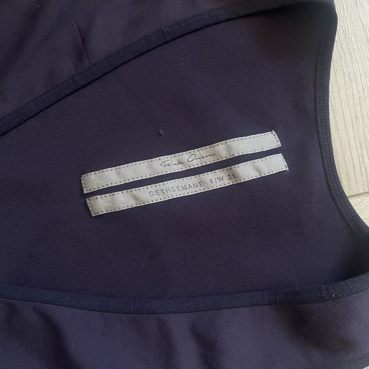 Rick Owens Rick Owens Mainline FW21 Gethsemane Eggplant Crop Top Size S / US 4 / IT 40 - 5 Thumbnail