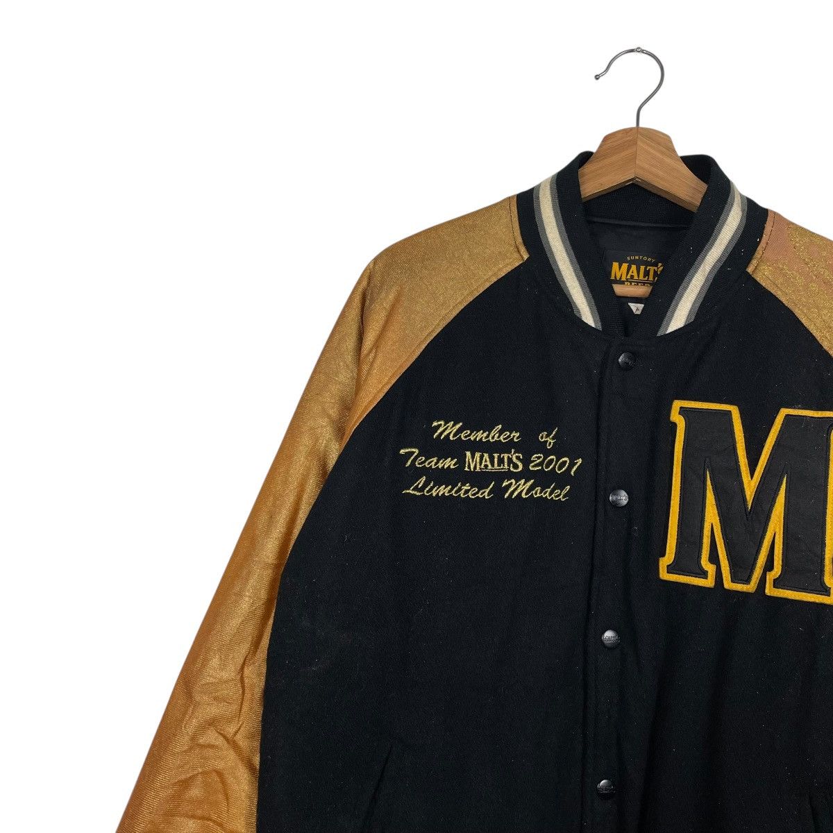 Other Vintage Suntory Malt's Beer Varsity Jacket Size US L / EU 52-54 / 3 - 6 Thumbnail