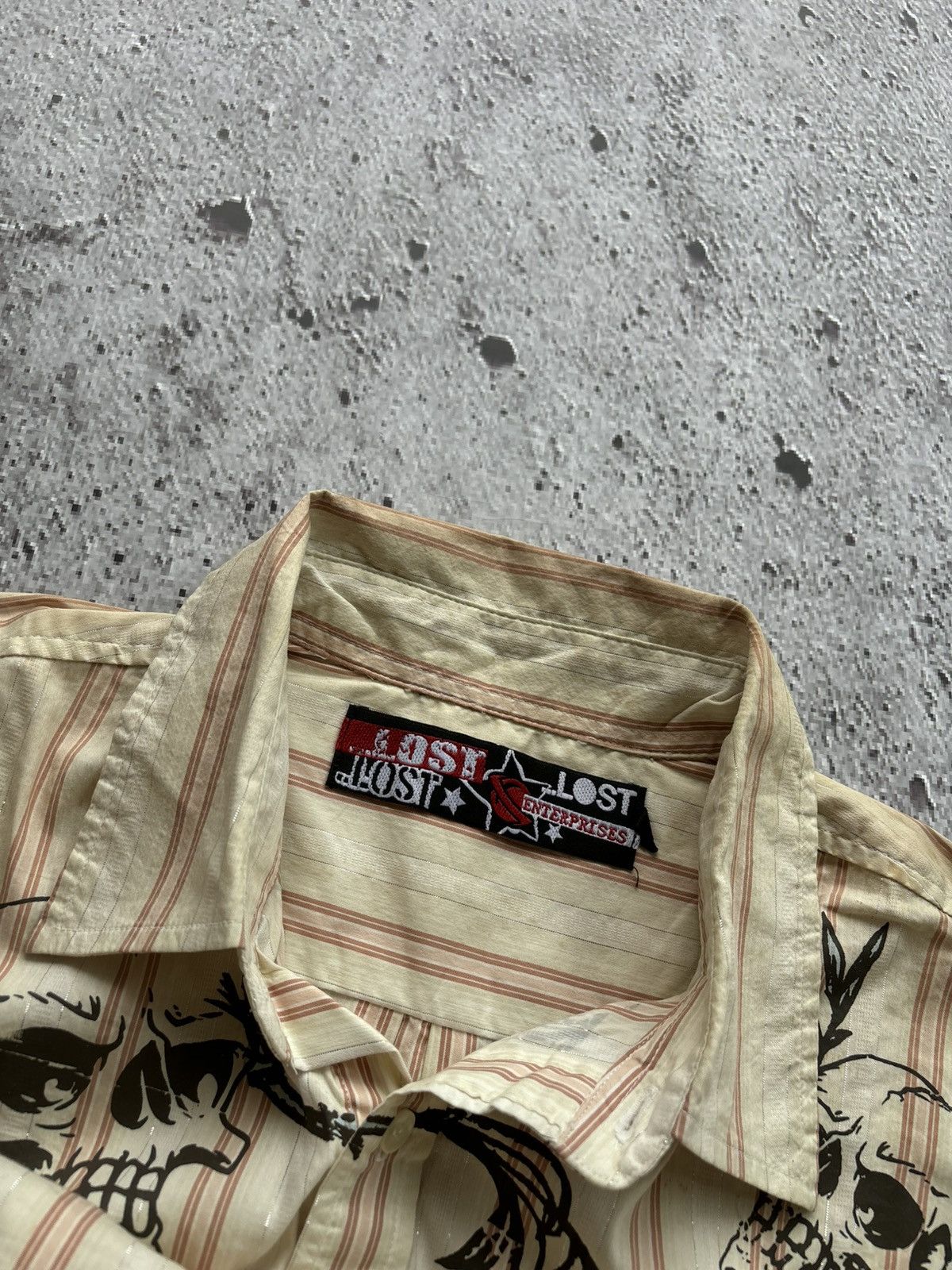 Hysteric Glamour Y2k Lost Enterprises Skull Punk style Shirt Size US XL / EU 56 / 4 - 7 Thumbnail