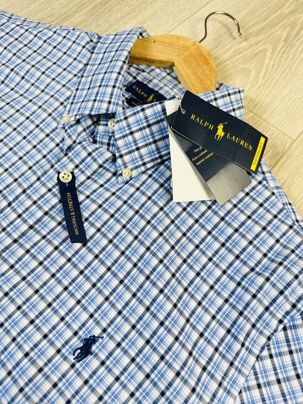 Polo Ralph Lauren New POLO RALPH LAUREN Button Up Shirt Blue Striped Size US XL / EU 56 / 4 - 6 Thumbnail