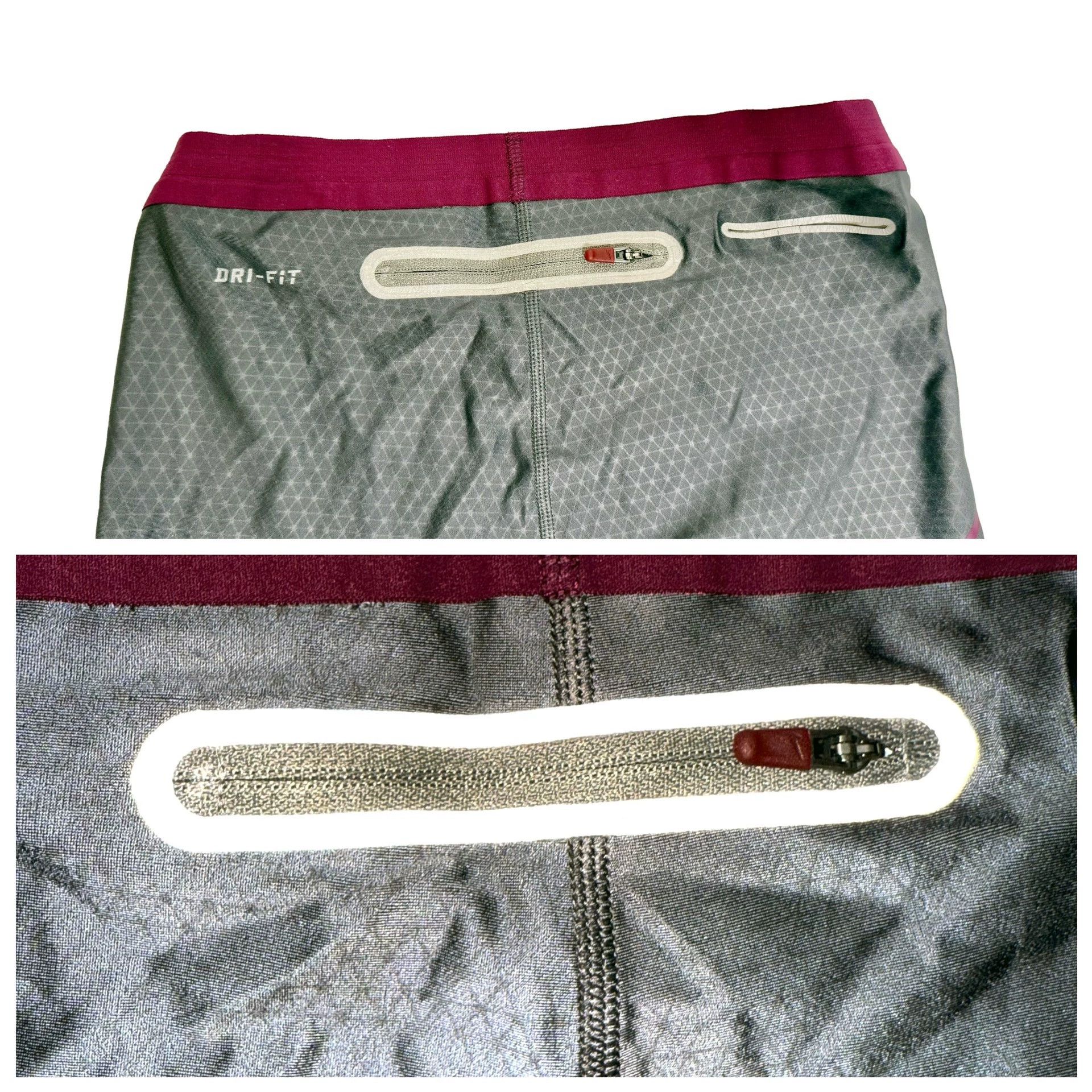 Nike Nike Lab GYAKUSOU 6" Silver Gray Comp Tights S Size US 29 - 5 Thumbnail