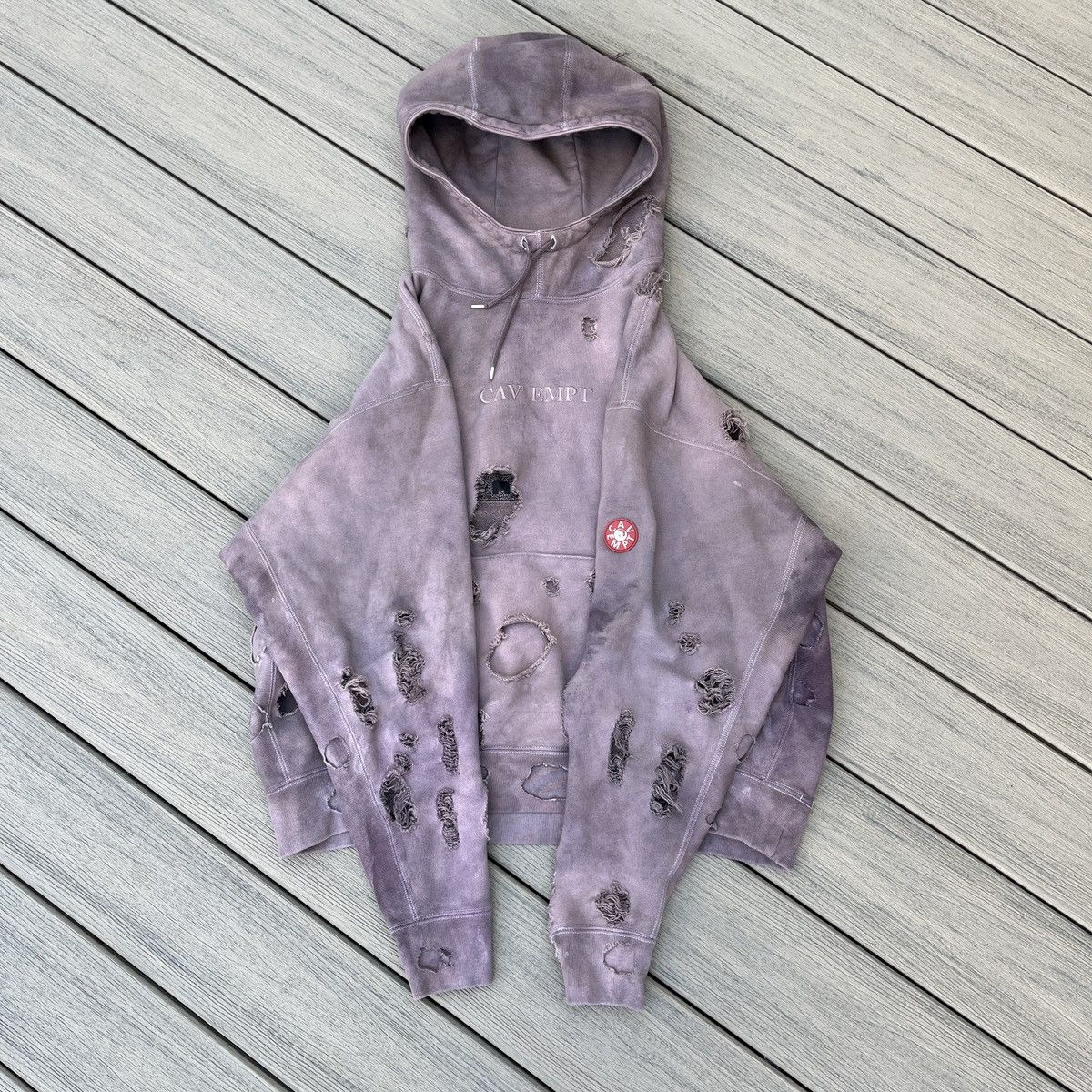 CAV EMPT Distressed Hoodie (unisex)