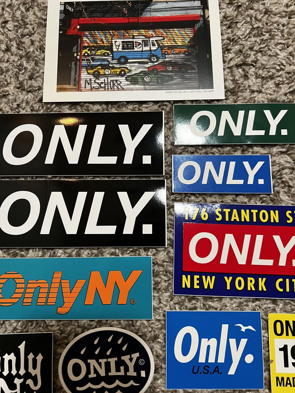 Only NY Only NY sticker Lot Size ONE SIZE - 2 Thumbnail